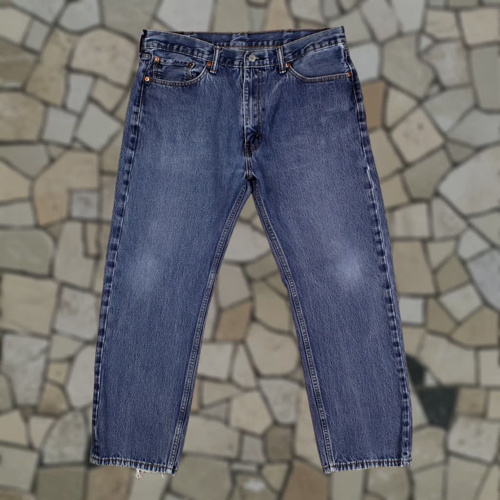 Denime VINTAGE Levis 505 Jeans 38x30 Mens Blue Regular Straight Stonewash Denim Size US 38 / EU 54 - 1 Thumbnail