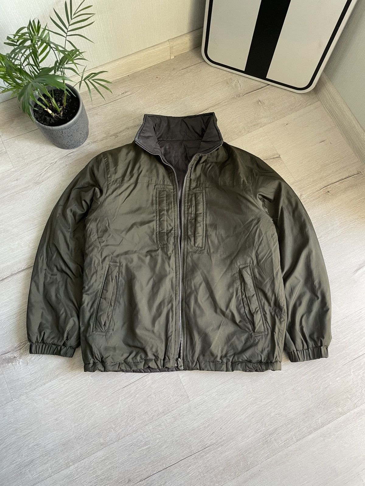 Uniqlo Vintage 90s Reversible Uniqlo Nylon Jacket Undercover Style Size US S / EU 44-46 / 1 - 8 Thumbnail