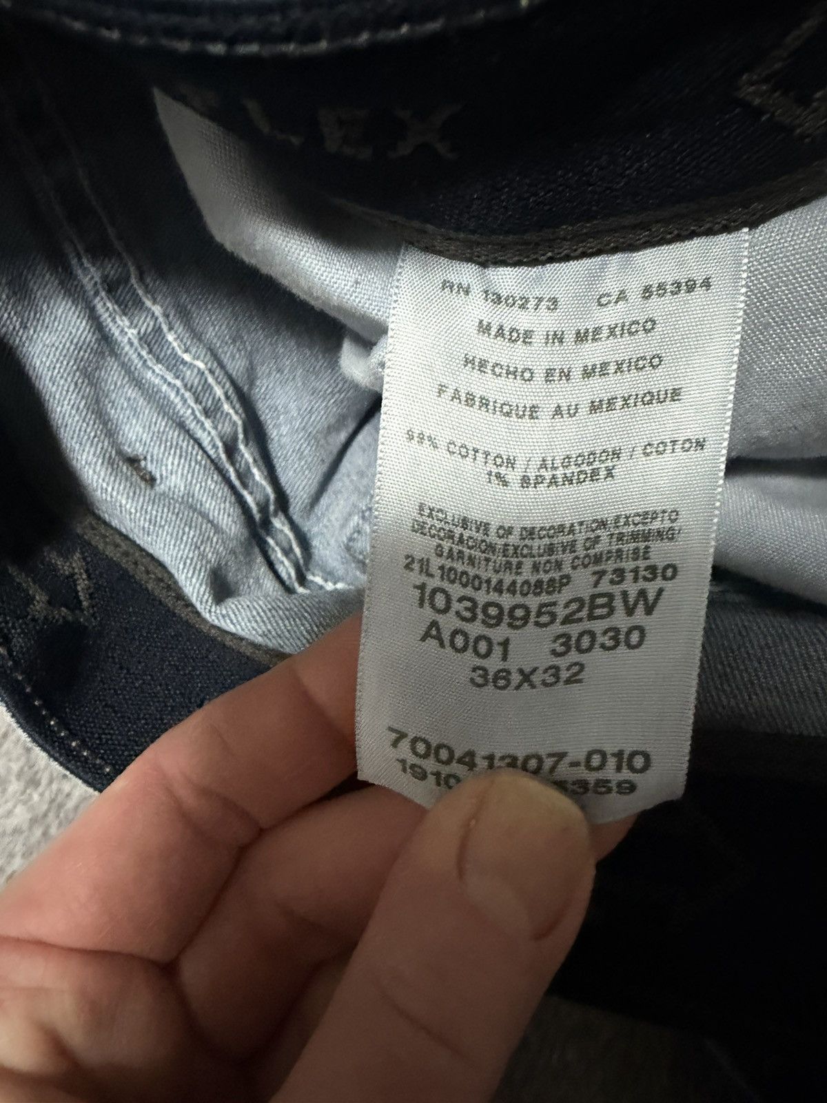 Wrangler Wrangler Flex Straight Leg Jeans Size 36x32 Size US 36 / EU 52 - 5 Thumbnail
