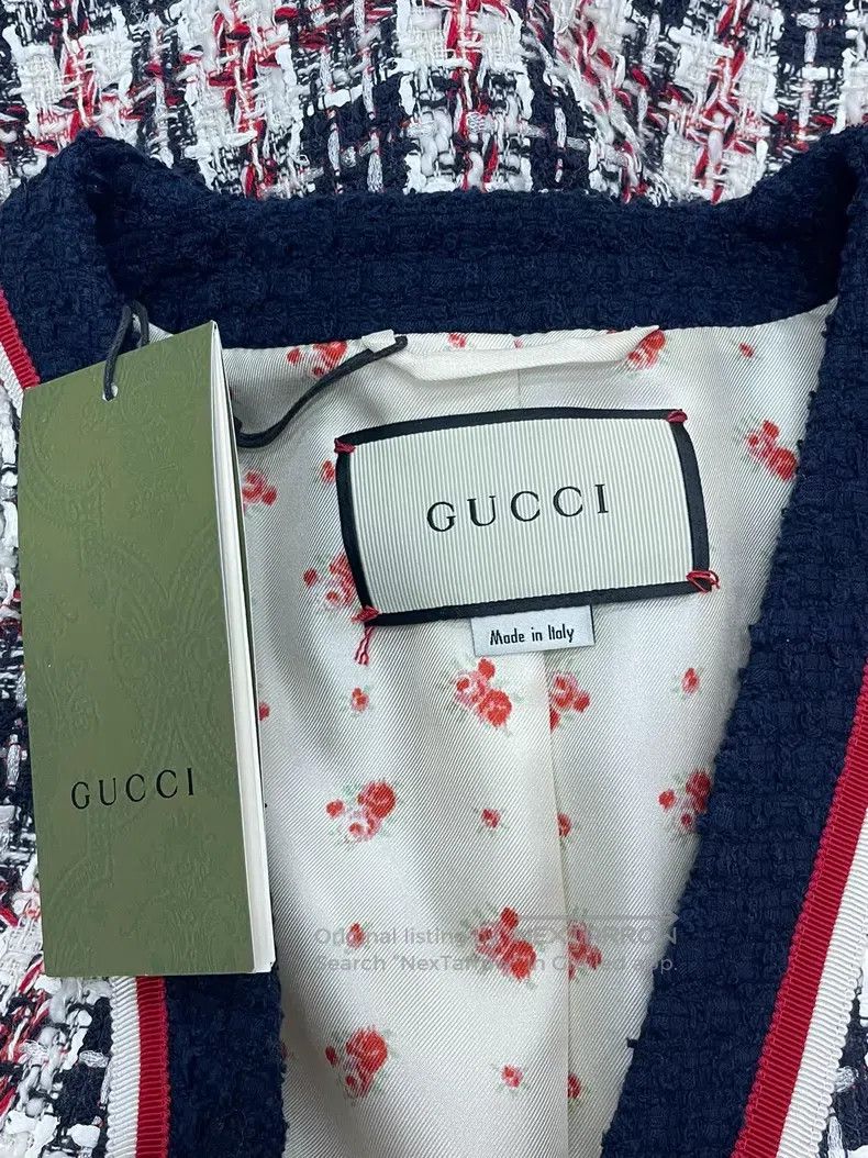 Gucci Gucci Colorful tweed woven jacket Size XS / US 0-2 / IT 36-38 - 4 Thumbnail