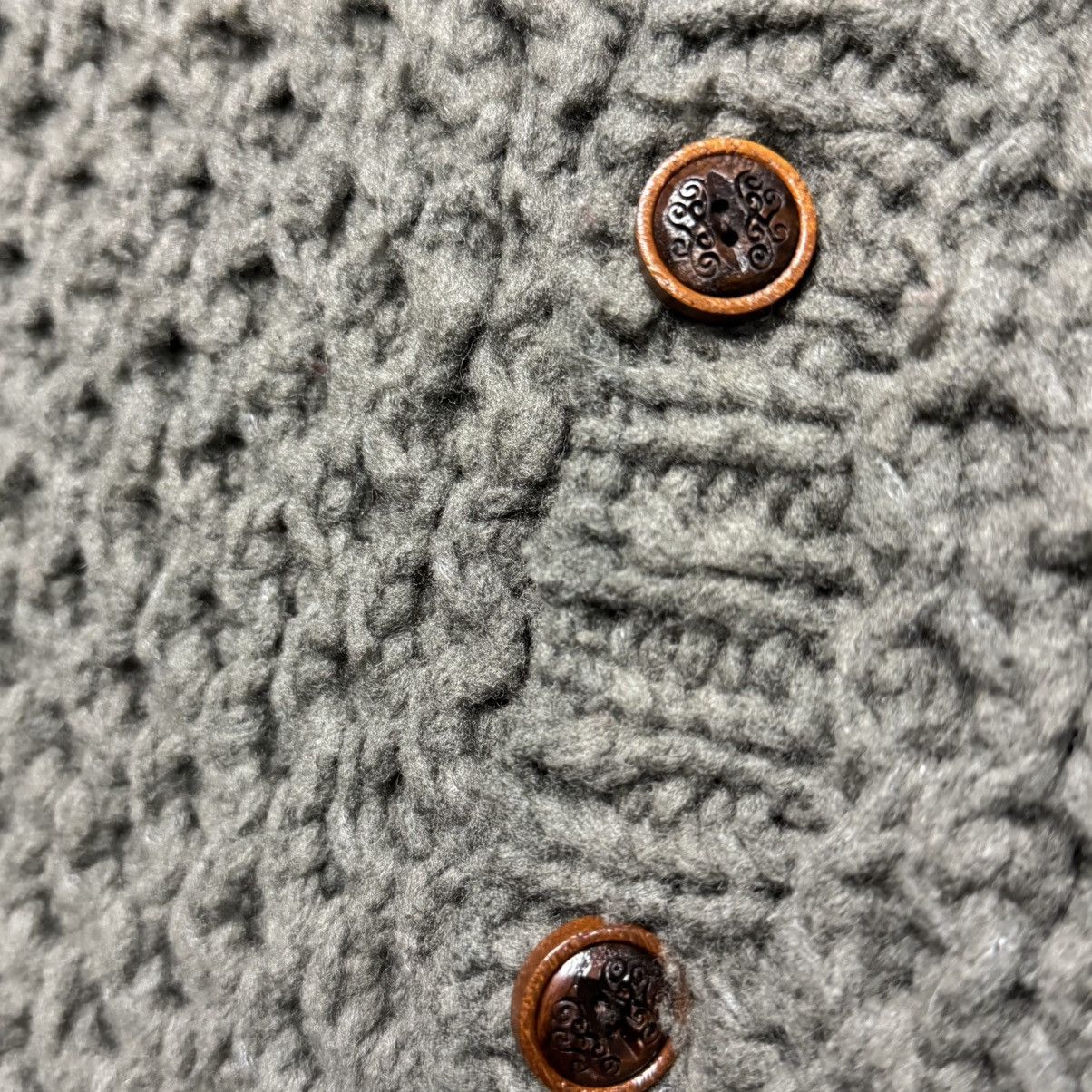 Number (N)ine Number (N)ine Cable Knit Cardigan Size US L / EU 52-54 / 3 - 5 Thumbnail