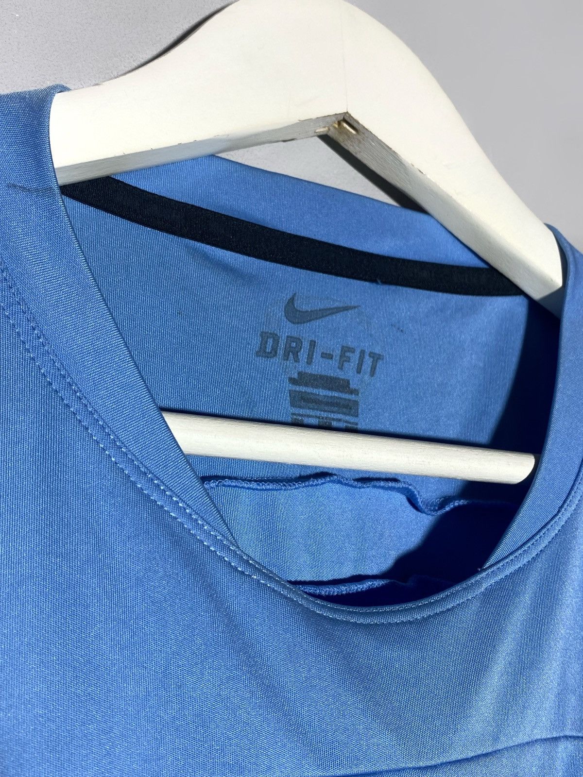 Nike 🔥 NIKE MANCHESTER CITY ETIHAD Y2K SOCCER DRIP JERSEY Size US XXL / EU 58 / 5 - 9 Thumbnail