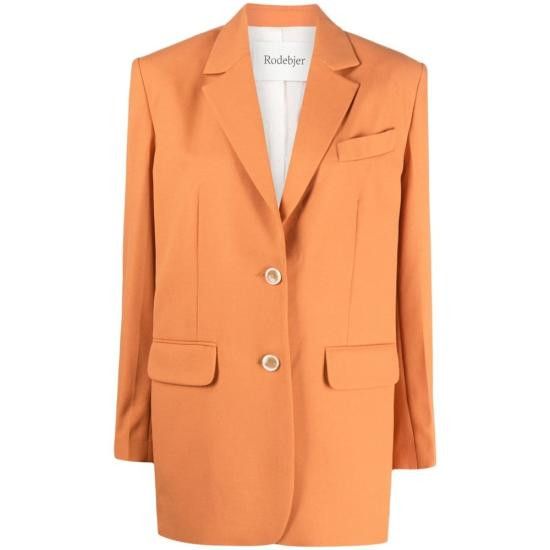 Rodebjer RODEBJER Women Suit Jackets 2120148 VERA BROWN ORANGE Size S / US 4 / IT 40 - 1 Thumbnail