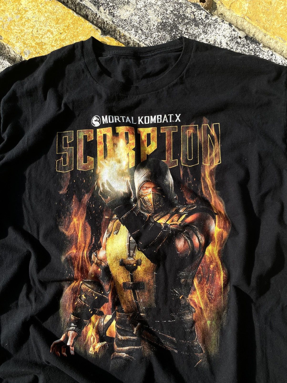 Playstation × Vintage Vintage Scorpion Mortal Kombat X Size US L / EU 52-54 / 3 - 7 Thumbnail