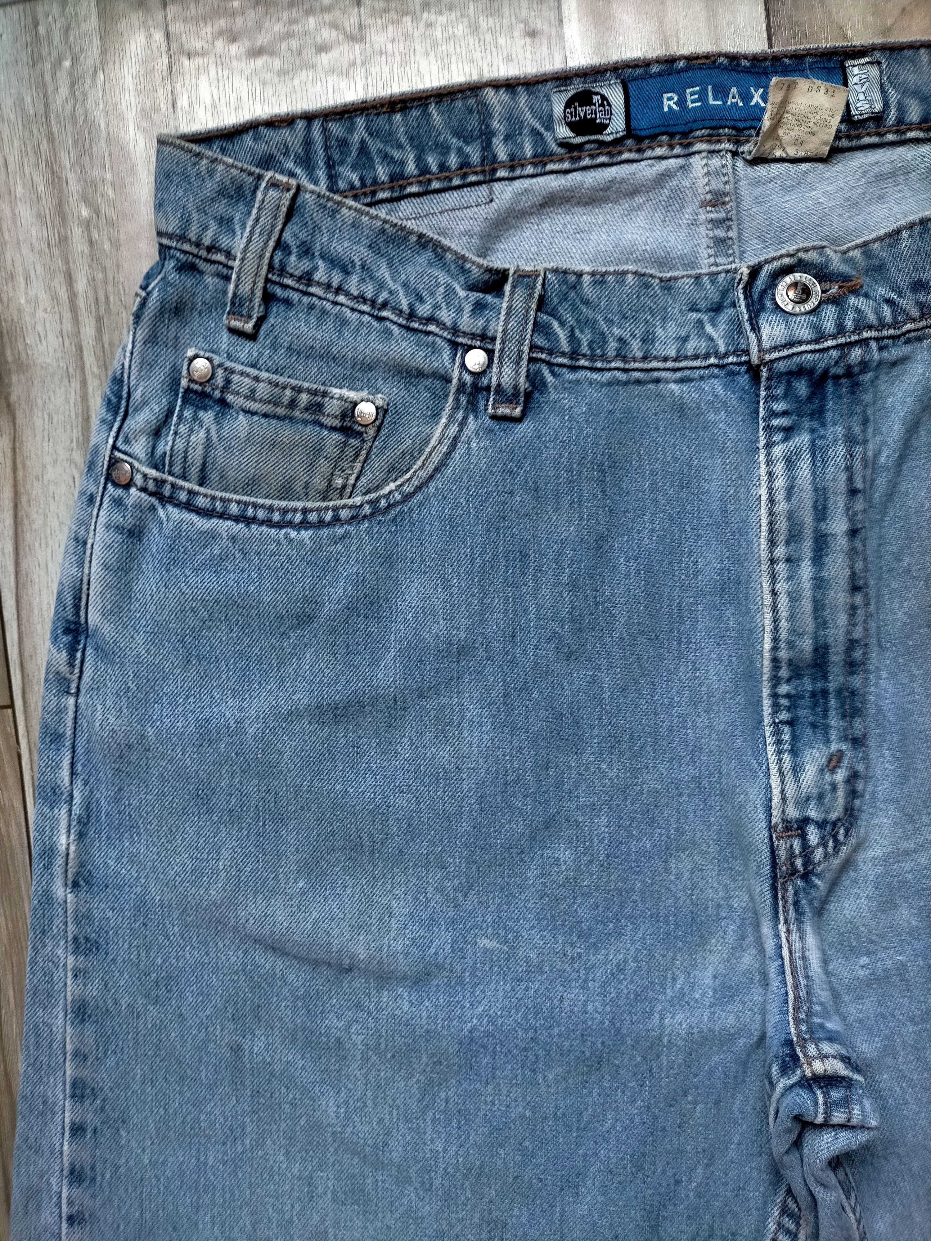 Levi's × Levi's Vintage Clothing Vintage 90s Levis Silvertab Relaxed Denim Pants Size US 35 - 4 Thumbnail