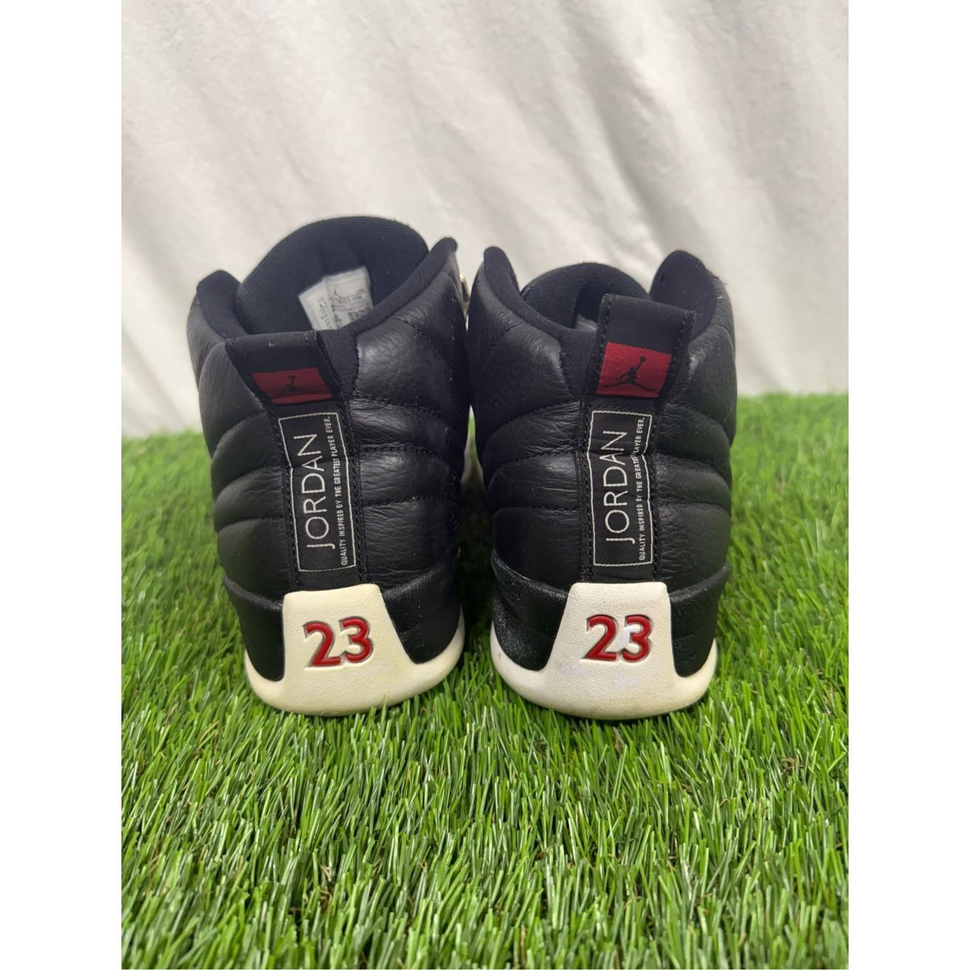 Jordan Brand Size 8.5 - Jordan 12 Retro Playoff black white fire Jordan Size US 8.5 / EU 41-42 - 3 Thumbnail