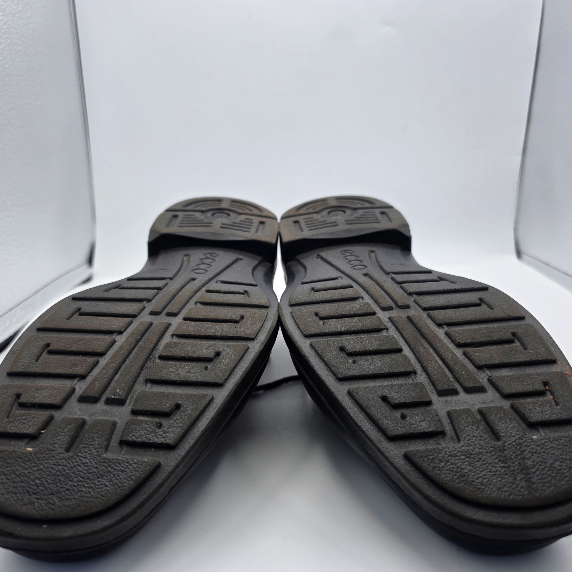 Ecco ECCO Helsinki Mens Size 9.5 Black Plain Toe Dress Shoes Oxfo Size US 9.5 / EU 42-43 - 11 Thumbnail