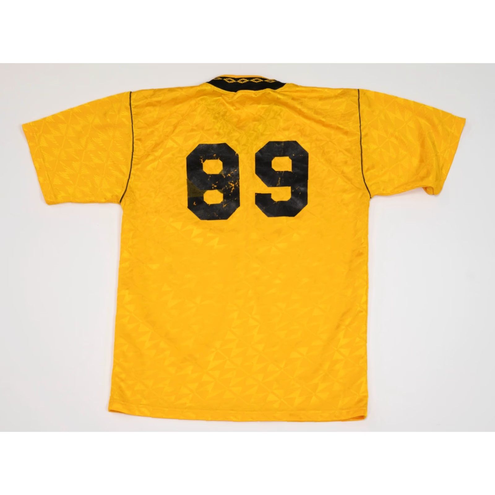 Vintage VINTAGE Swansboro Soccer Jersey Yellow M Medium Geometric Futbol USA 90s Sport Football Soccer Shirt Womens Mens Polo VTG Size US M / EU 48-50 / 2 - 3 Thumbnail
