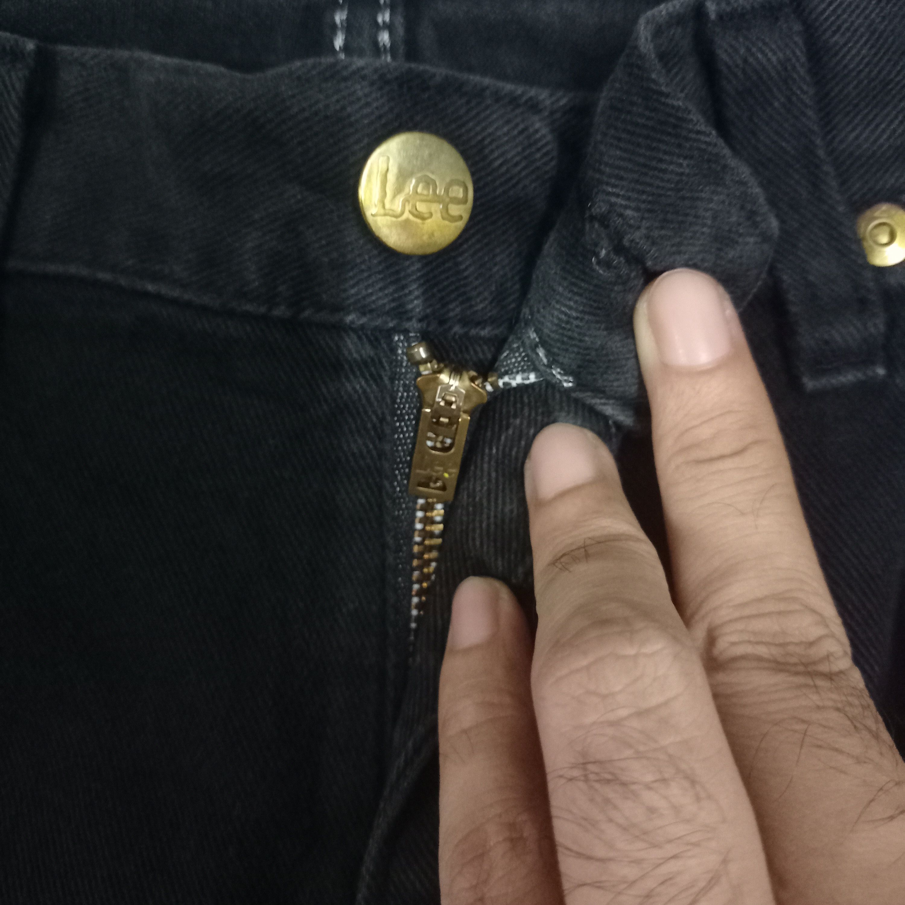 Lee Vintage Lee Riders Sanforized Loose Black Jeans 32x32 Size US 32 / EU 48 - 3 Thumbnail