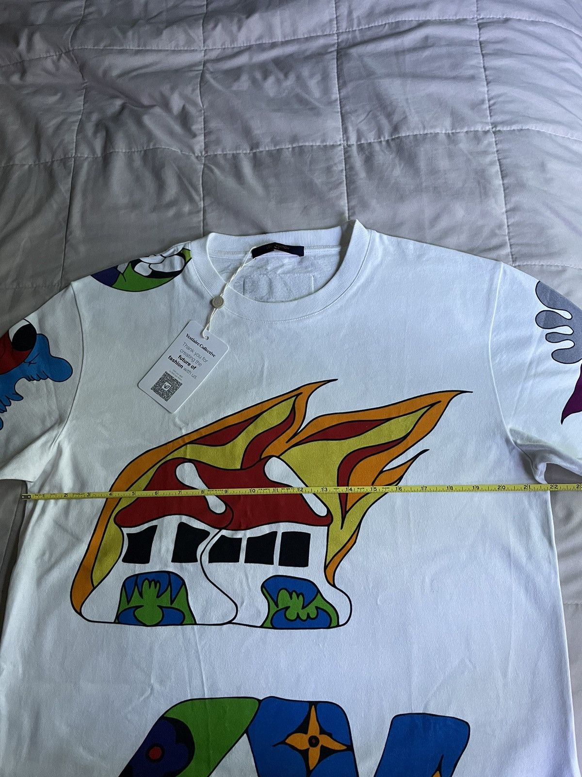 Louis Vuitton Louis Vuitton Burning House Multicolor T Shirt Size US L / EU 52-54 / 3 - 6 Thumbnail