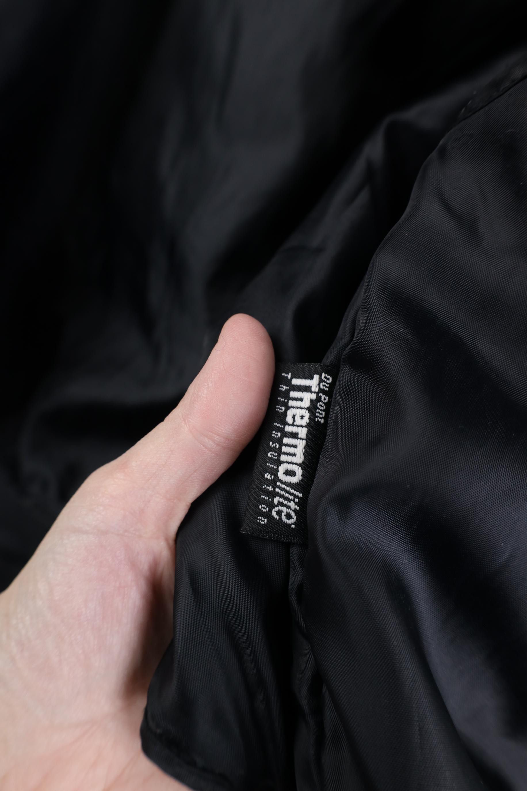 Vintage Vintage 90s Streetwear Lined Leather Flight Bomber Jacket Size L / US 10 / IT 46 - 15 Thumbnail