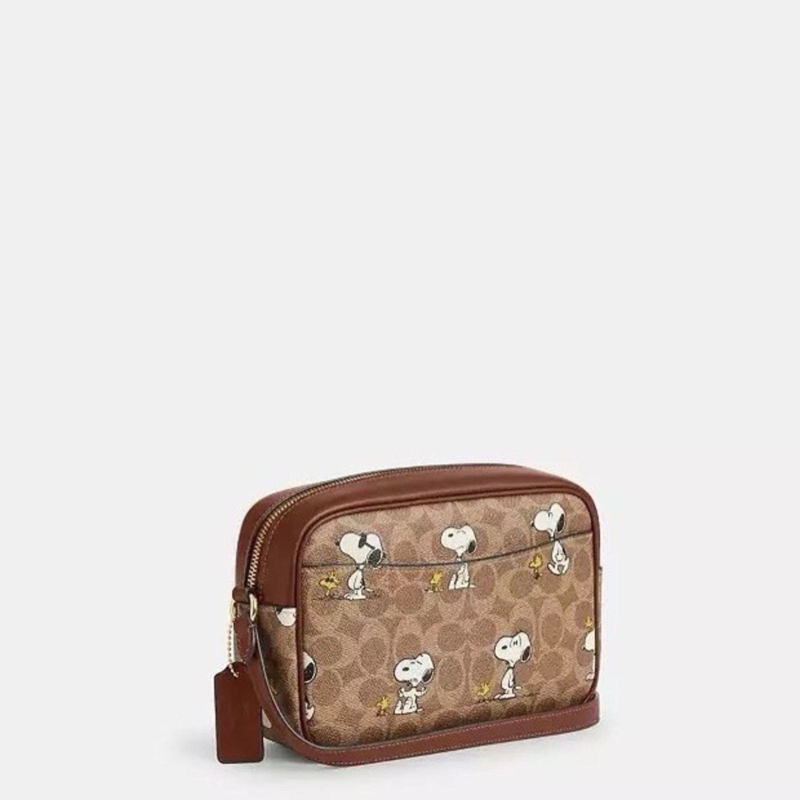 Coach NWT COACH x PEANUTS CBM27 Jamie Camera Bag Snoopy Tan Size ONE SIZE - 7 Thumbnail