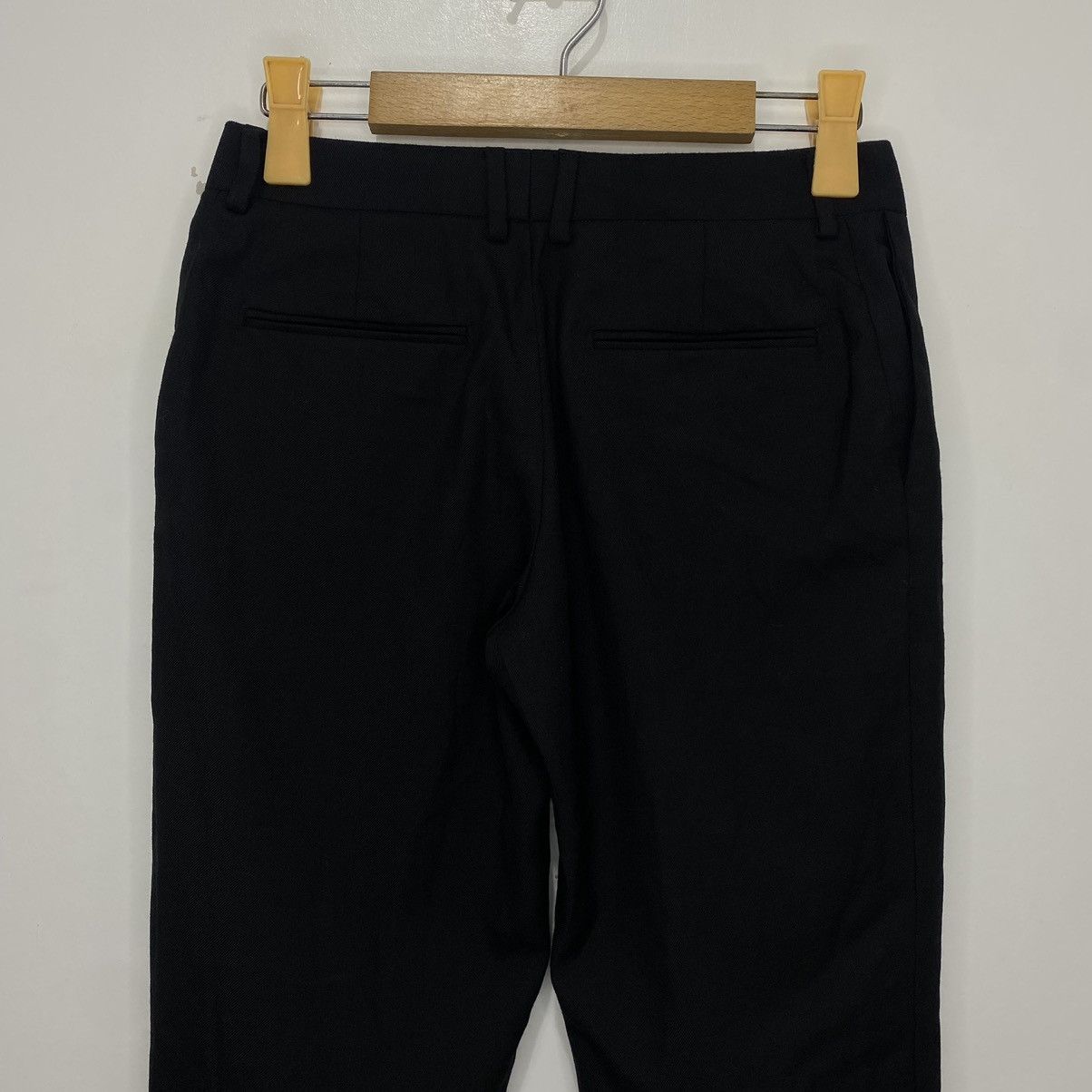 Saint Laurent Paris Saint Lauren Paris Ankle Zip Wool Trousers Size 25" / US 0 / IT 36 - 6 Thumbnail
