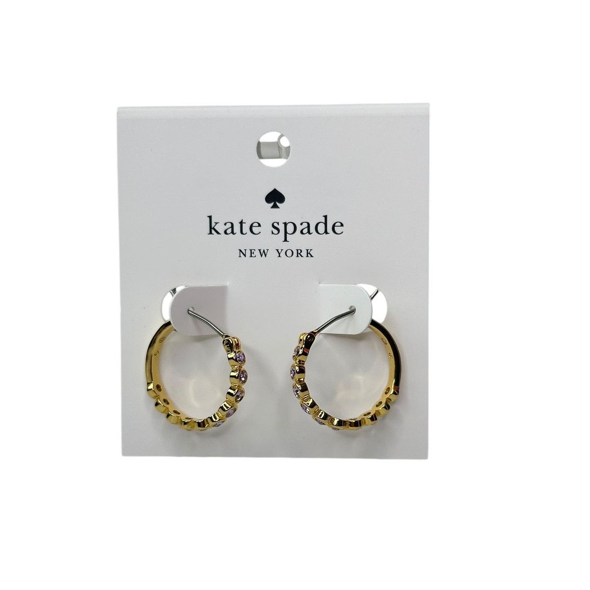 Kate Spade Kate Spade Full Circle Huggies Hoops Earrings Gold Size ONE SIZE - 1 Thumbnail