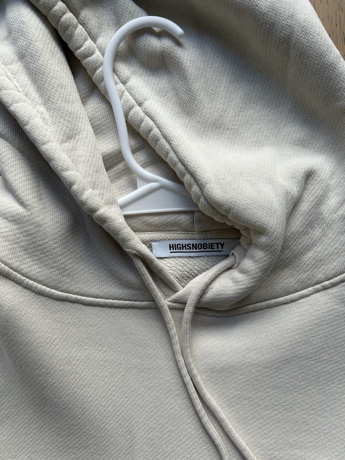 Highsnobiety Highsnobiety Beige Hoodie Size US XL / EU 56 / 4 - 2 Thumbnail