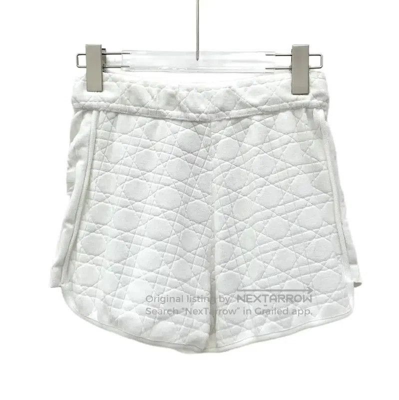 Dior Dior White Cotton Women's Shorts . Size 22" - 2 Thumbnail