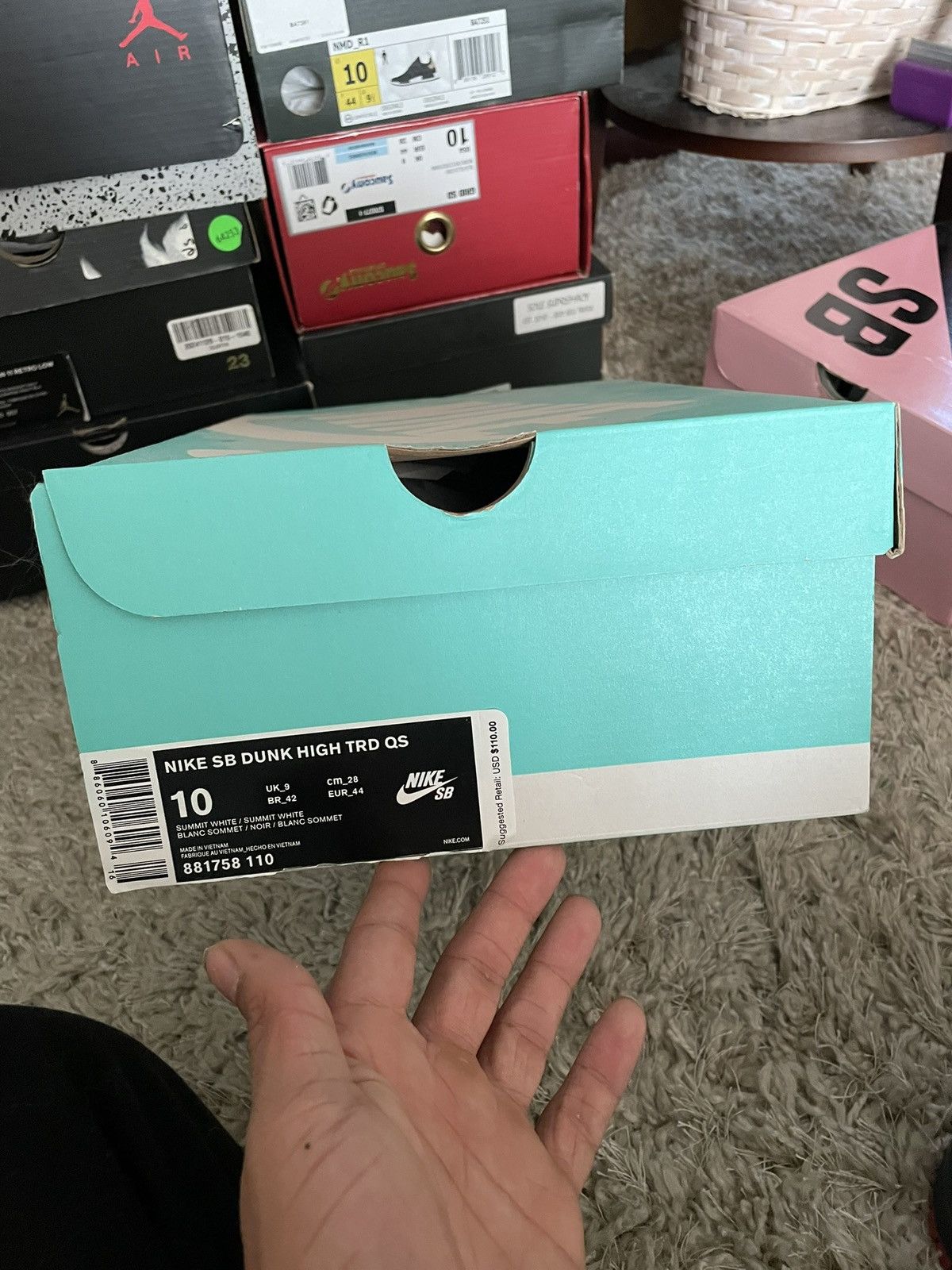 Nike SB Nike SB Dunk High x Black Sheep Size US 10 / EU 43 - 9 Thumbnail
