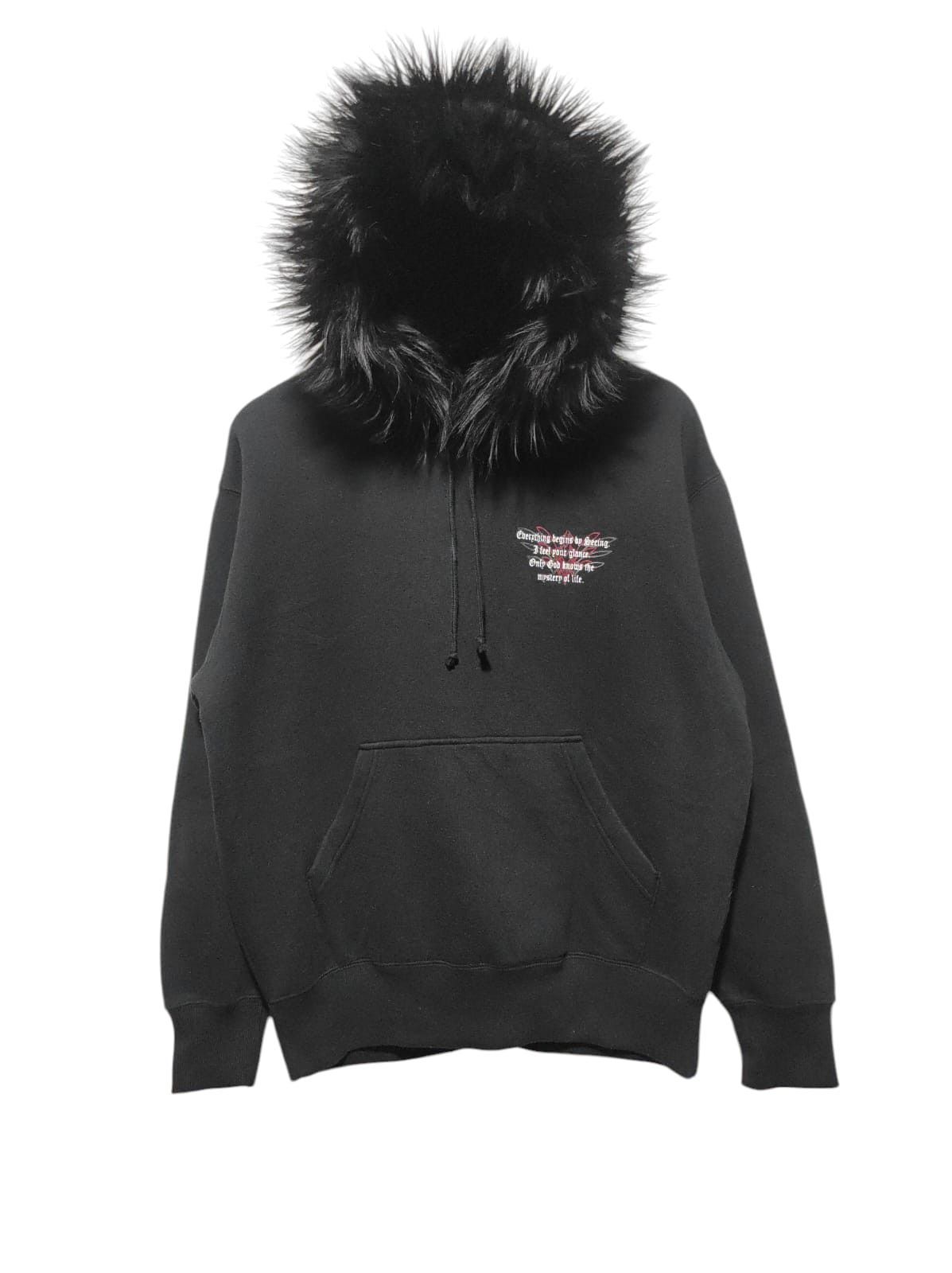Japanese Brand Swooplex Clear Headed Cross Poem fur hoodie ifsix LGB style Size US L / EU 52-54 / 3 - 1 Thumbnail