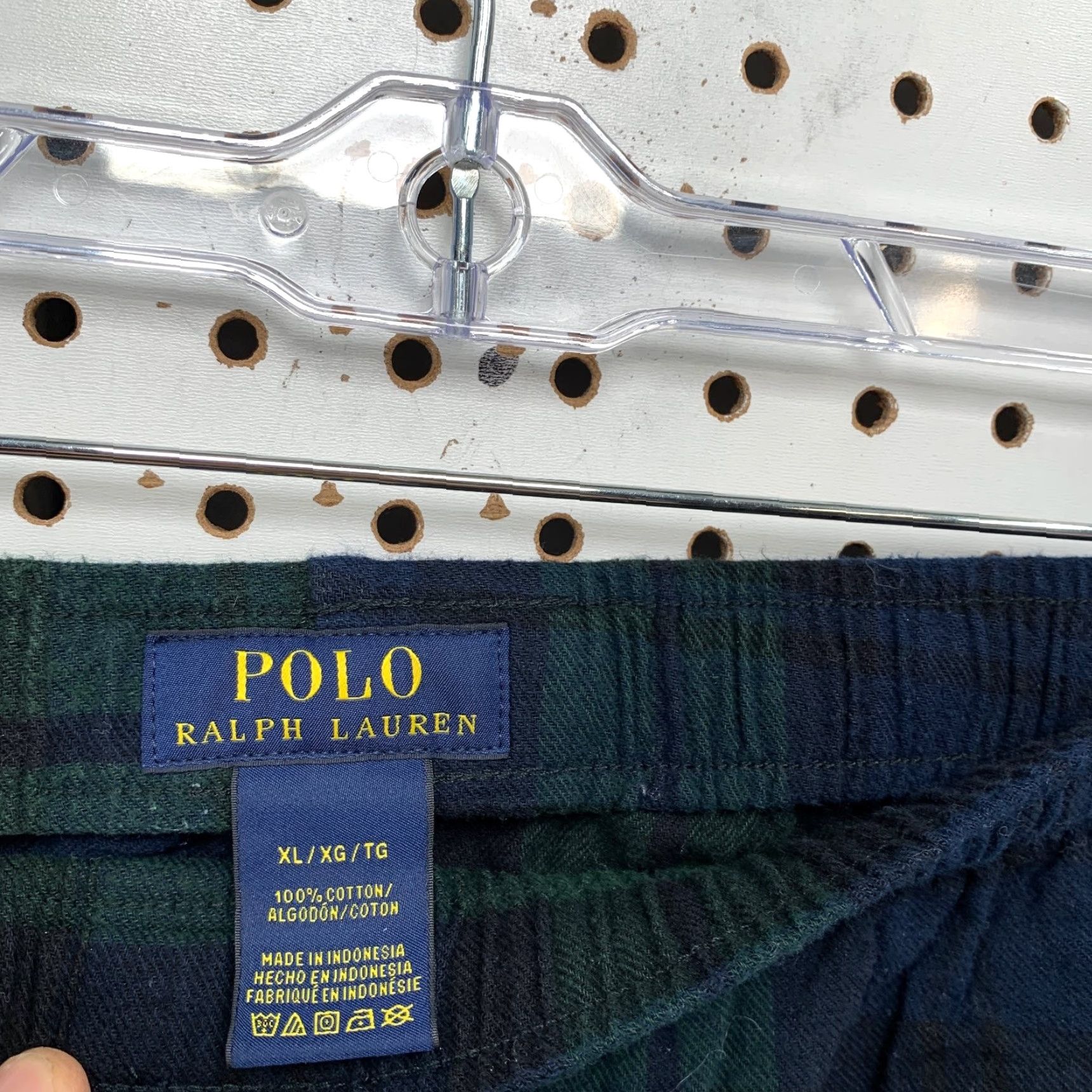 Polo Ralph Lauren Polo Ralph Lauren Pajama Pants Mens XL Green Relaxed Fit Tartan Plaid Drawstring Size US XL / EU 56 / 4 - 2 Thumbnail