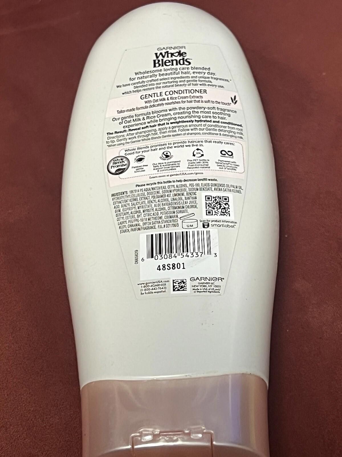 Other NEW~Garnier Whole Blends Oat Delicacy~Gentle Shampoo~22 oz Size ONE SIZE - 6 Thumbnail
