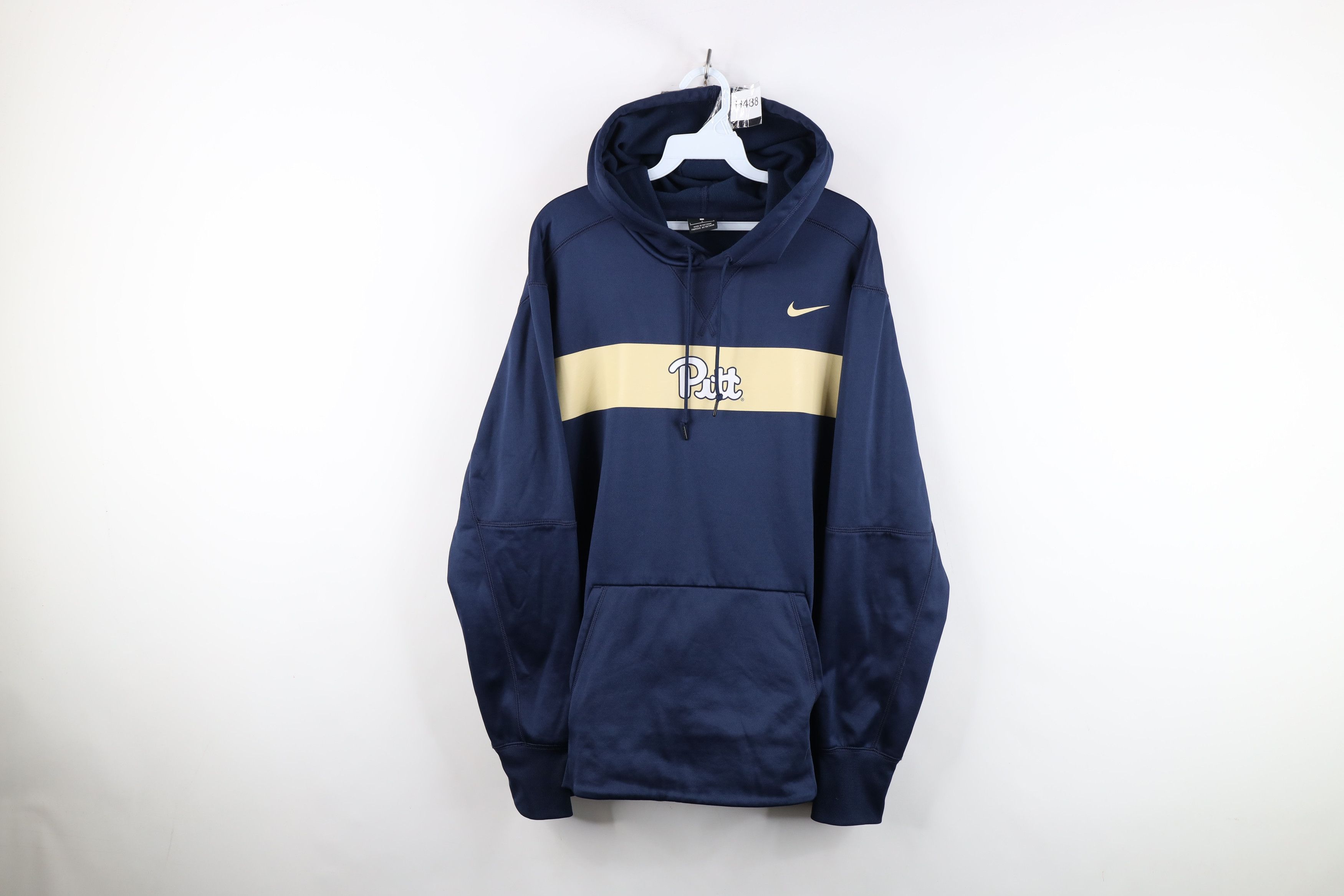 Nike Nike Scott Mini Swoosh University of Pittsburgh Hoodie Blue Size US L / EU 52-54 / 3 - 1 Thumbnail
