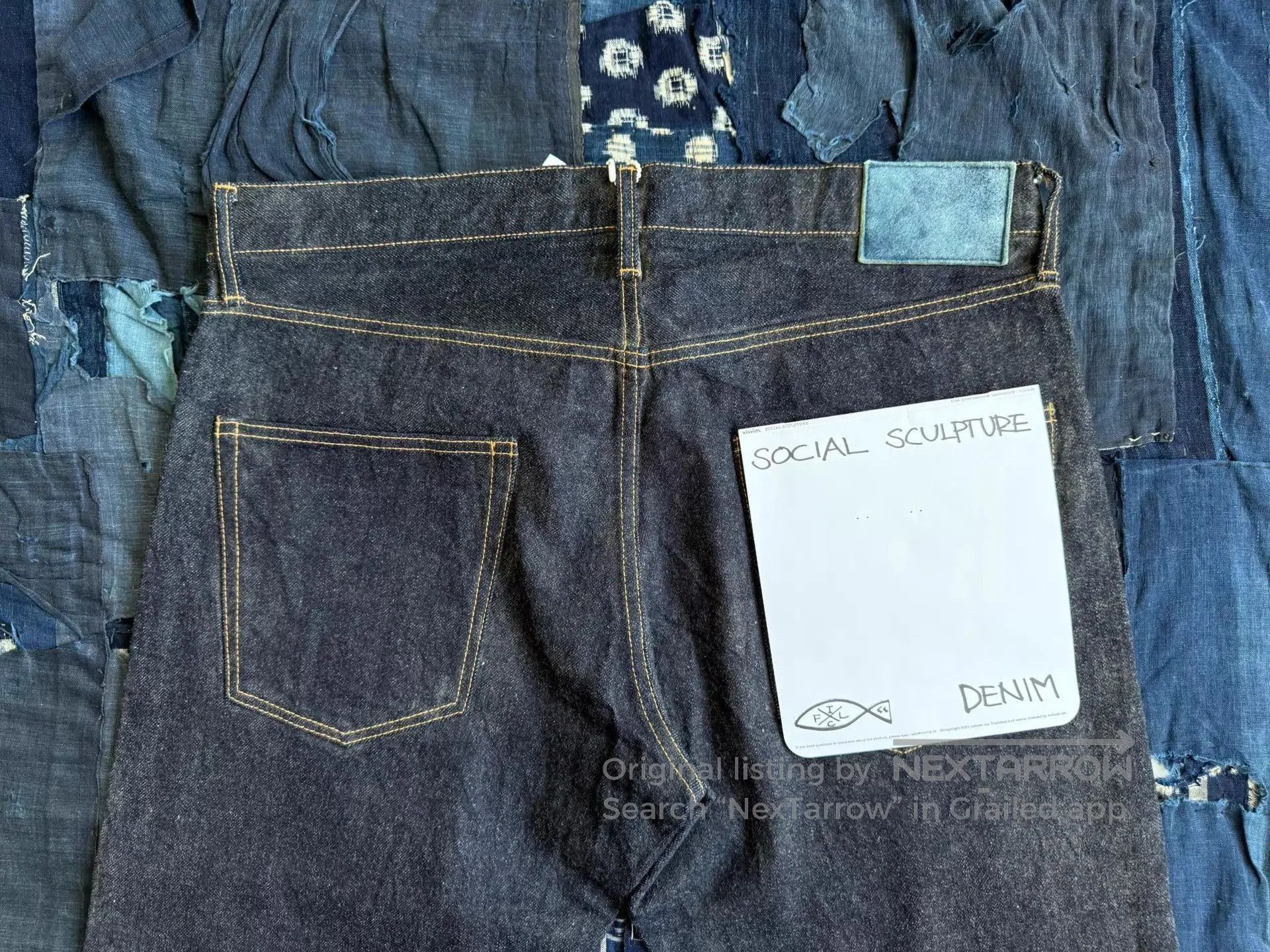Visvim Black Denim Pants Size 36. Size US 36 / EU 52 - 5 Thumbnail