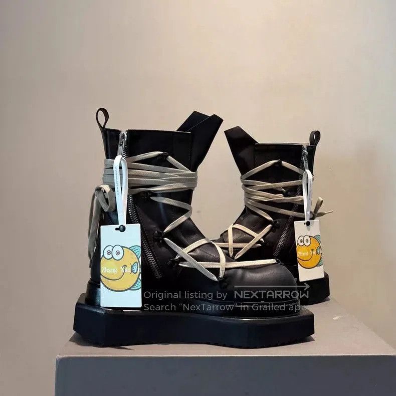 Rick Owens black lace. Size US 10 / EU 43 - 4 Thumbnail