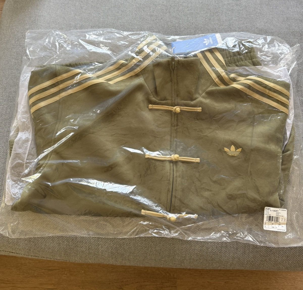 Adidas Adidas CTT 3.1 Chinese Track Jacket KT3847 Green Size Large Size US L / EU 52-54 / 3 - 1 Thumbnail