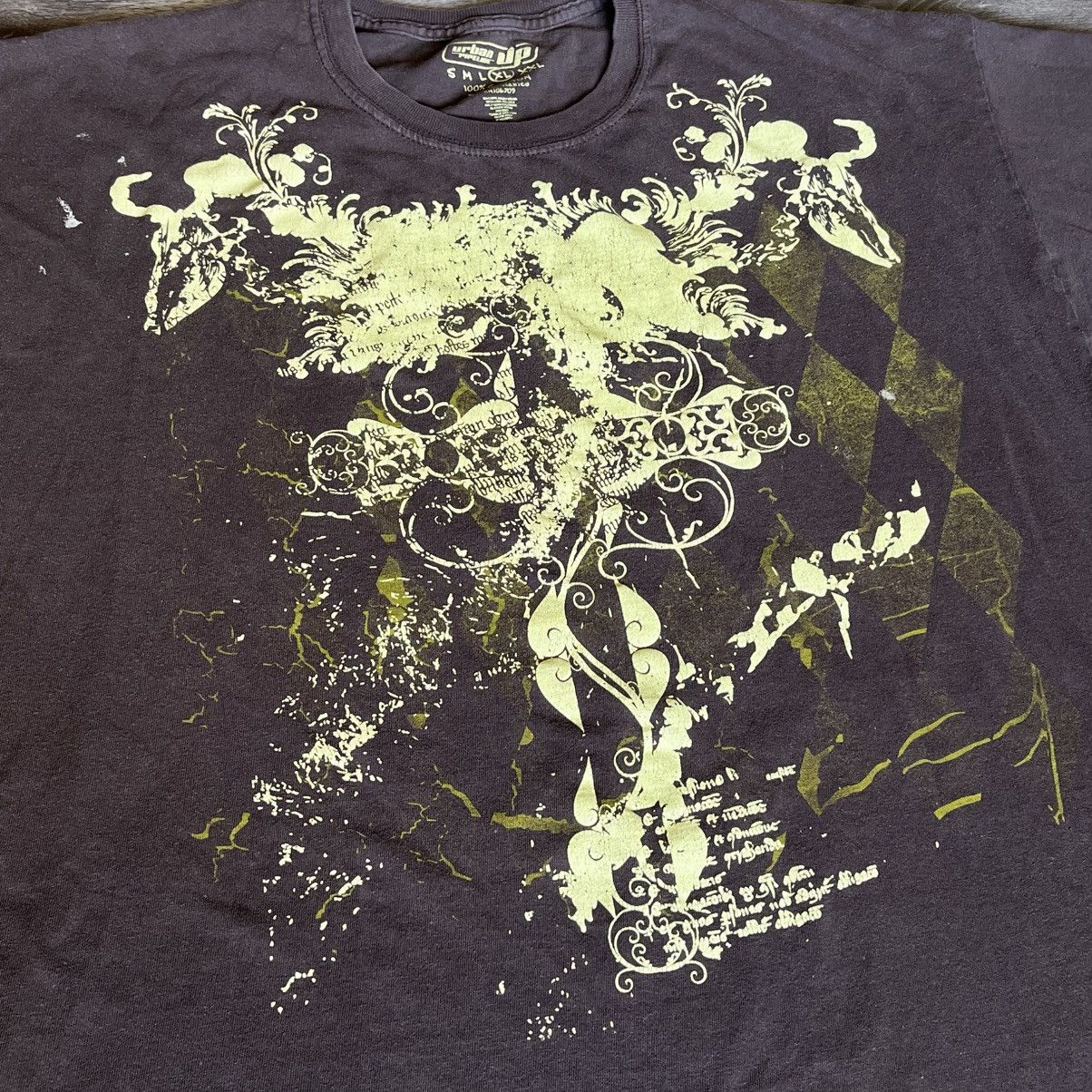 Urban Pipeline Vintage 2000s Urban Pipeline Affliction Style Splatter Tee Size US XL / EU 56 / 4 - 4 Thumbnail
