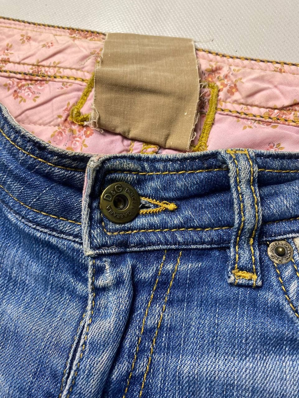 Dolce & Gabbana Vintage Jeans Dolce & Gabbana Size 25" / US 0 / IT 36 - 4 Thumbnail