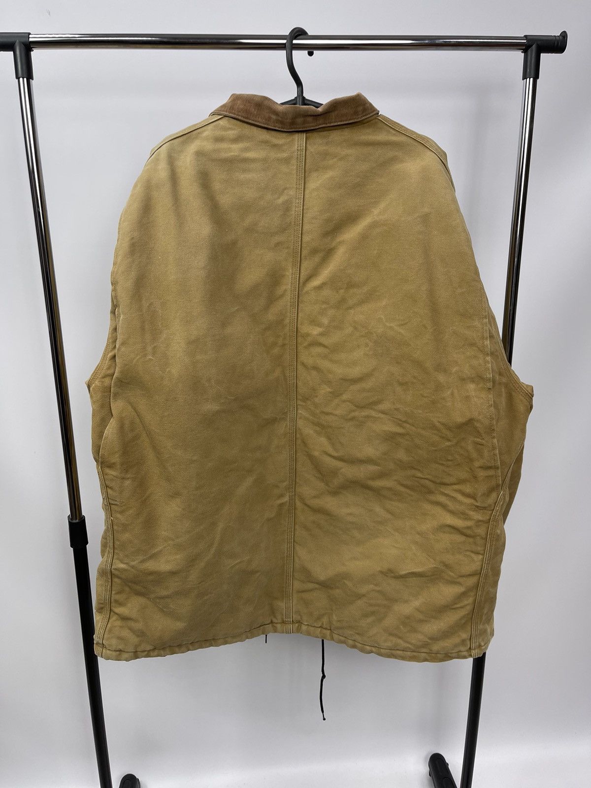 Carhartt × Carhartt Wip Carhartt Sherpa Lined Jacket Size XXL Vintage 90s Brown Size US XXL / EU 58 / 5 - 6 Thumbnail