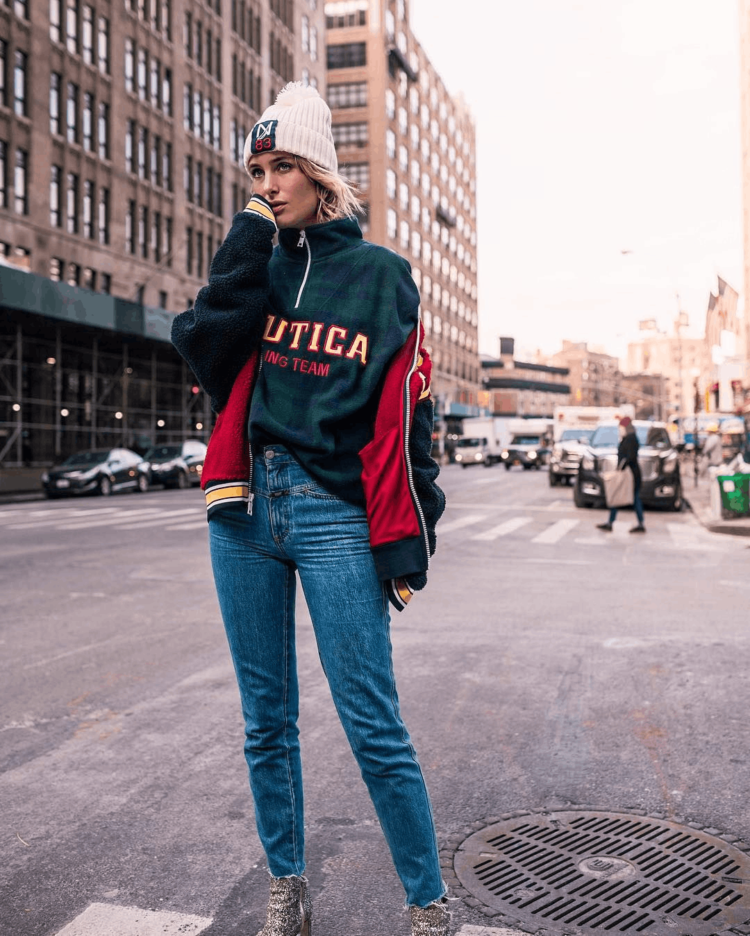 Lil Yachty Nautica x Lil Yachty Fleece Half-Zip Supreme Sweatshirt Size US XS / EU 42 / 0 - 4 Thumbnail