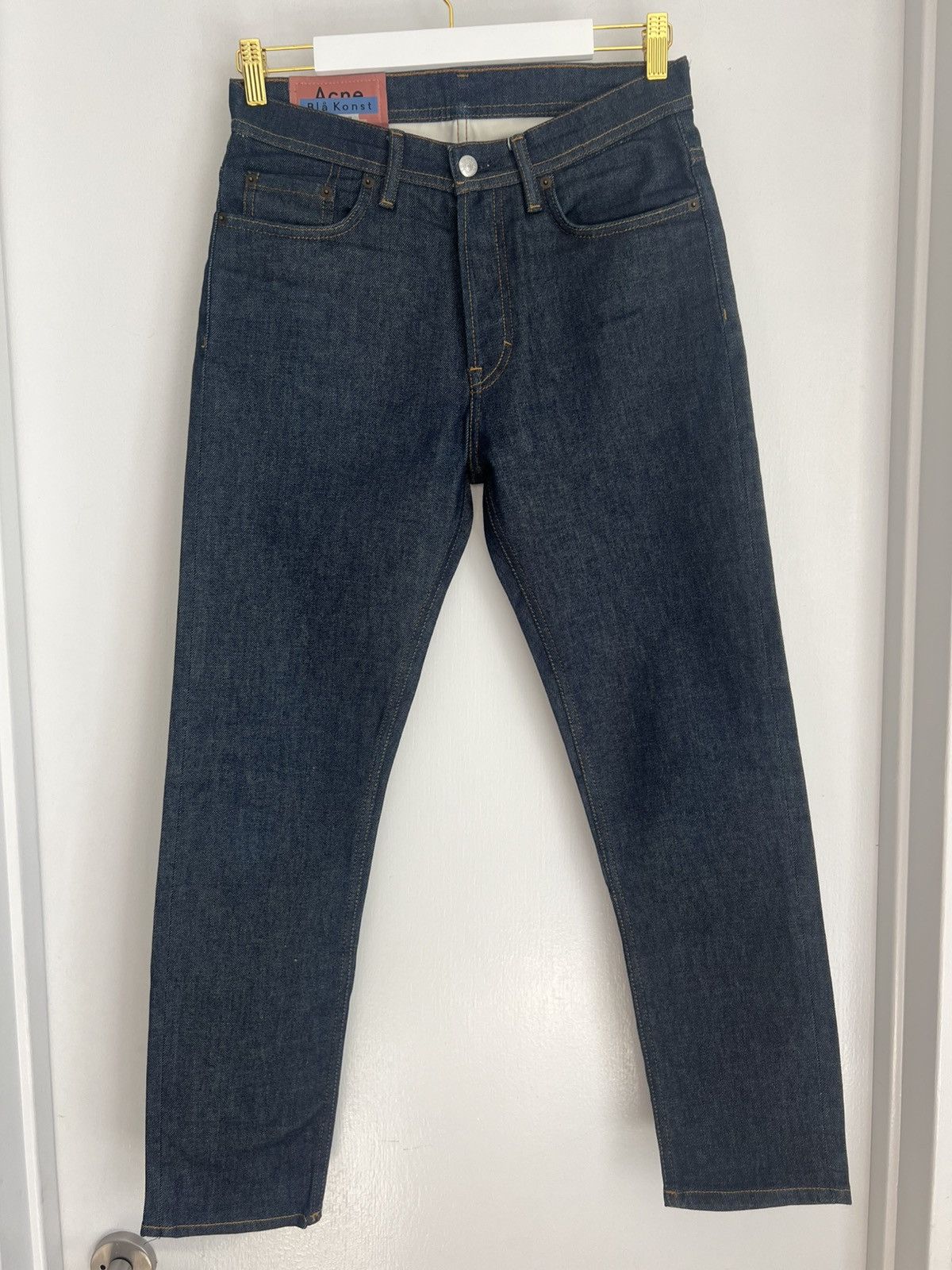 Acne Studios Acne Studios - River Indigo Jeans (29/32) Size US 29 - 1 Thumbnail