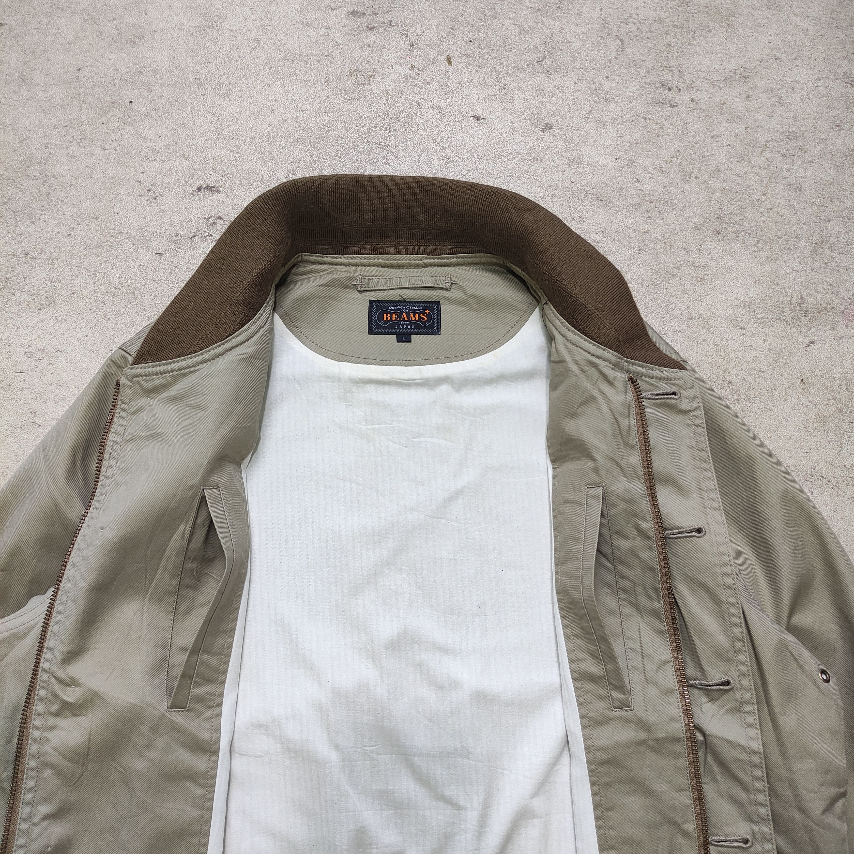 Beams Plus Beams Plus Blouson Jacket Size US L / EU 52-54 / 3 - 3 Thumbnail
