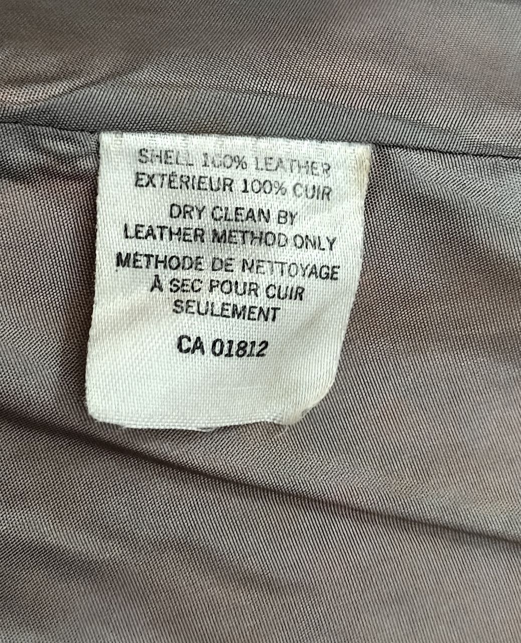 Vintage ❎ Vintage Leather Trench Worn Coat Jacket Size S / US 4 / IT 40 - 12 Thumbnail