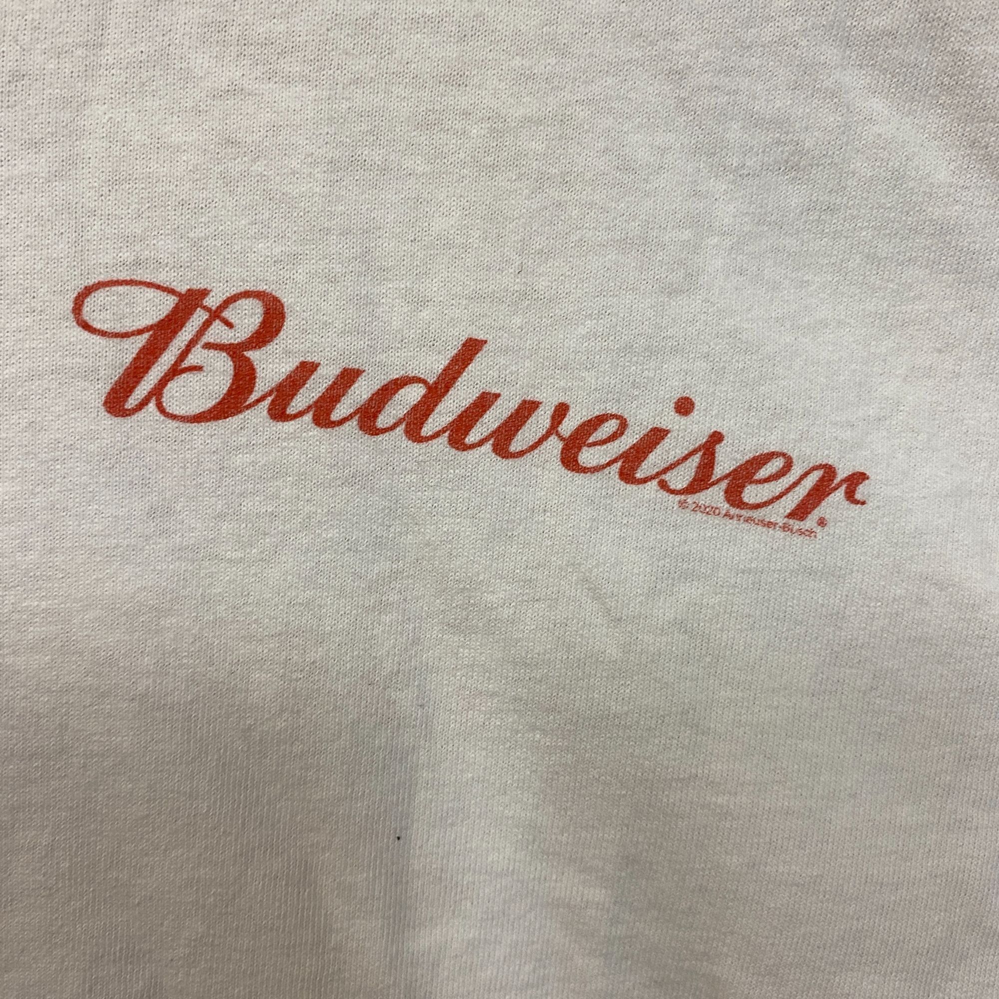 Budweiser World Renowned Budweiser King Of Beers Crop Top Promo T-Shir Size L / US 10 / IT 46 - 3 Thumbnail