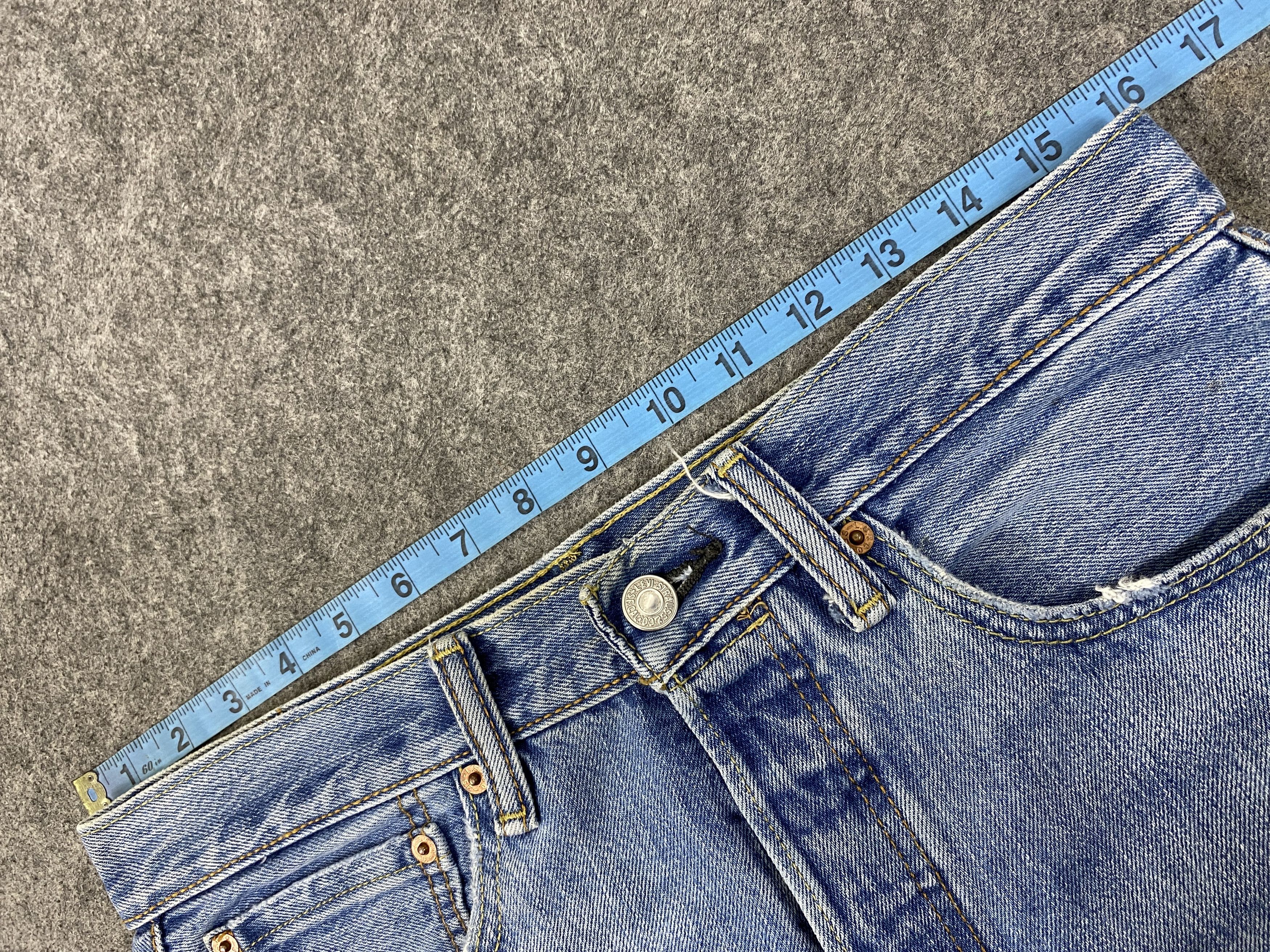 Levi's Dirty Distressed Blue Vintage Levi's 501 32x31.5 -JN2392 Size US 32 / EU 48 - 5 Thumbnail