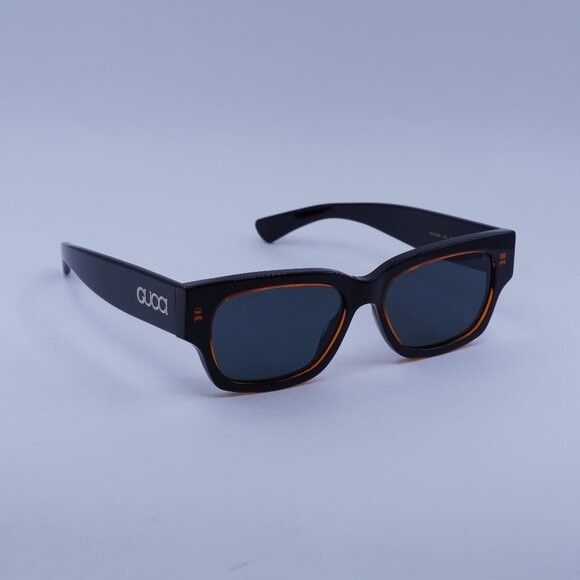 Gucci Gucci GG1794S 003 Sunglasses Transparent Orange/Black Square Size ONE SIZE - 1 Thumbnail