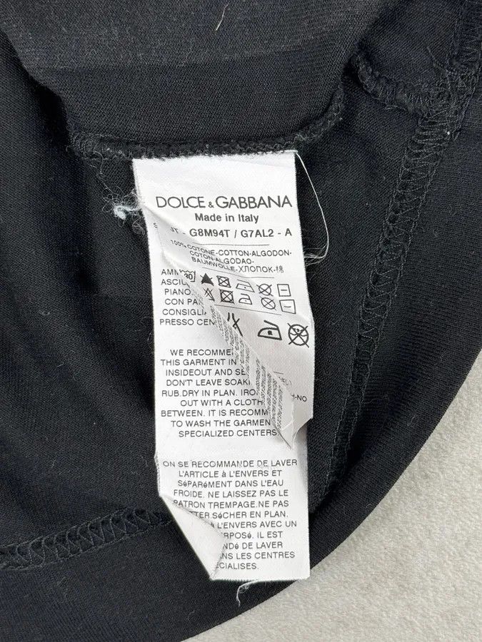 Dolce & Gabbana 2000s Dolce & Gabbana Marlon Brando Black T-Shirt Size US S / EU 44-46 / 1 - 11 Thumbnail