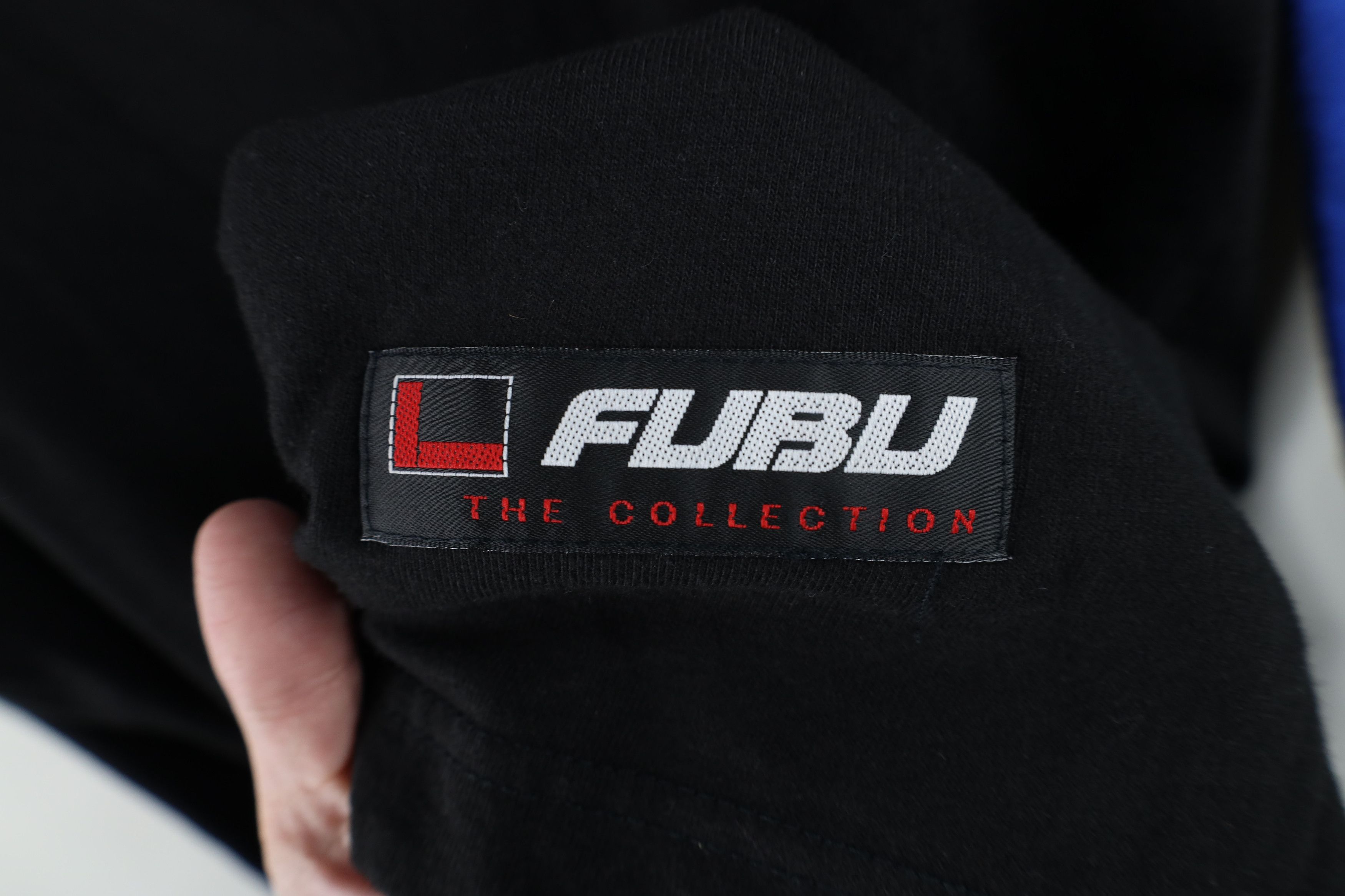 Fubu Vintage 90s FUBU Snowflake Fit Turtleneck T-Shirt Black Size US XXL / EU 58 / 5 - 8 Thumbnail