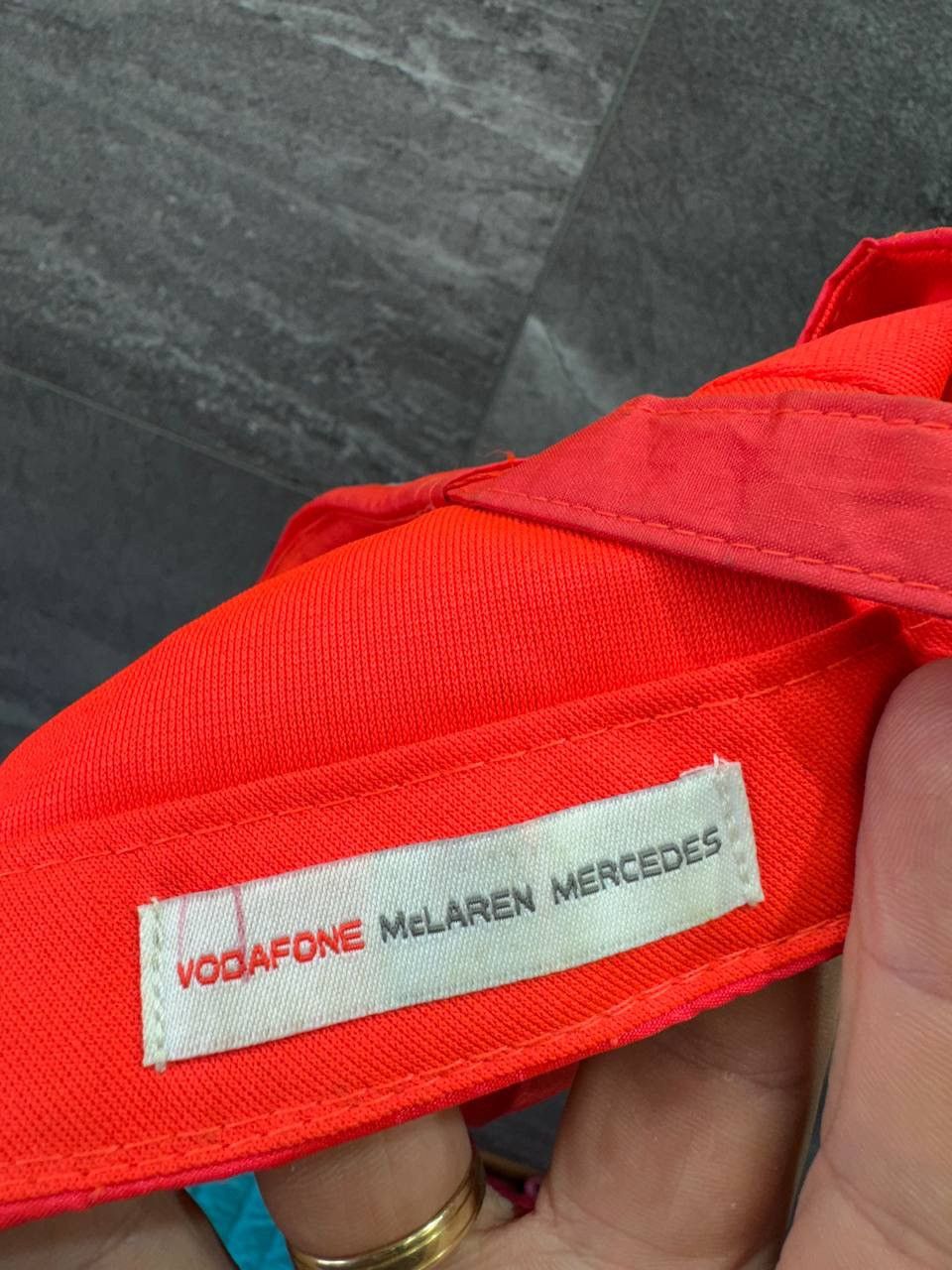 Mercedes-Benz Vodafone McLaren Mercedes Formula 1 Team Cap Lewis Hamilton Size ONE SIZE - 6 Thumbnail