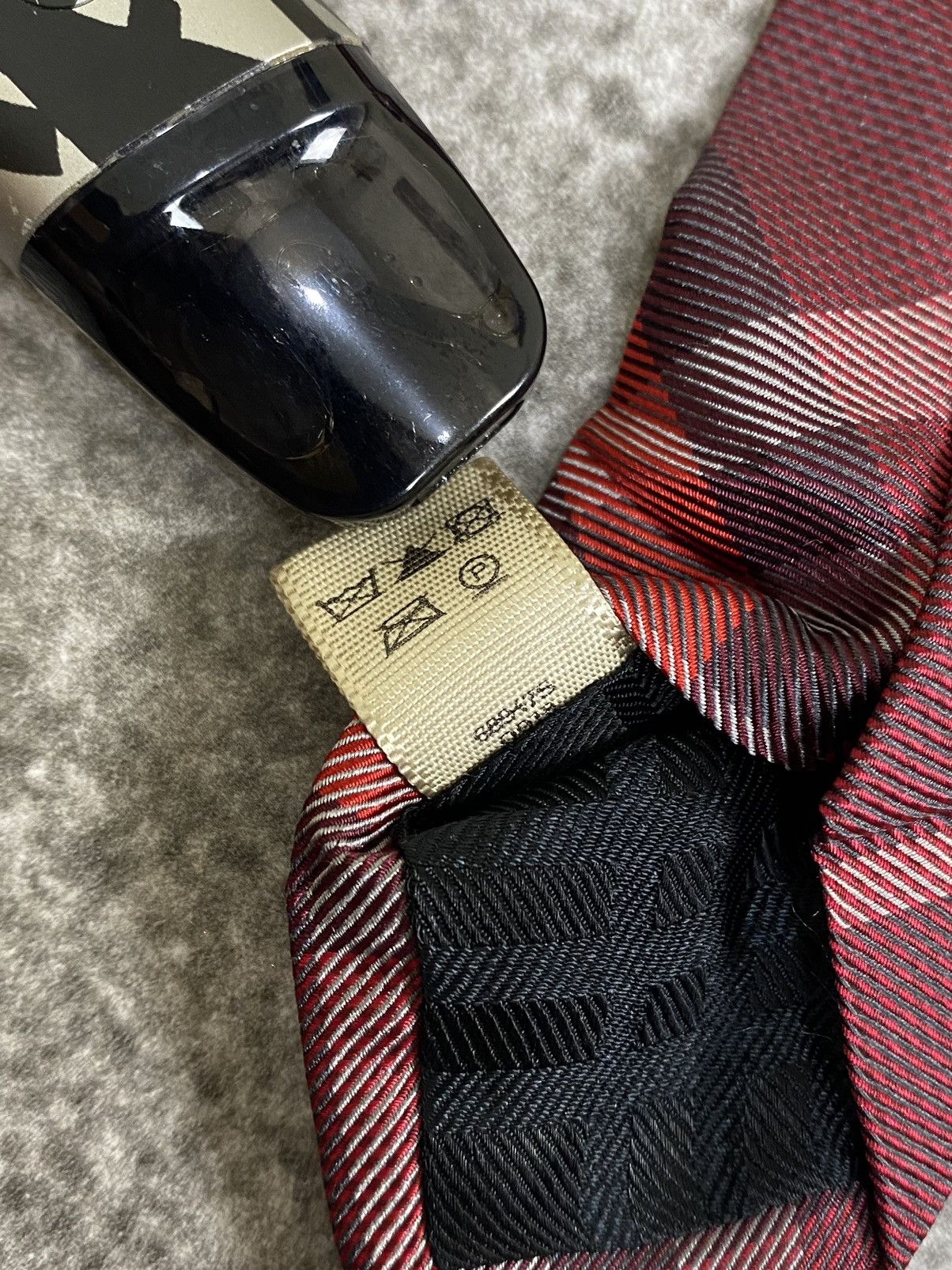 Burberry Vintage Burberry Nova Check Silk Tie Size ONE SIZE - 7 Thumbnail