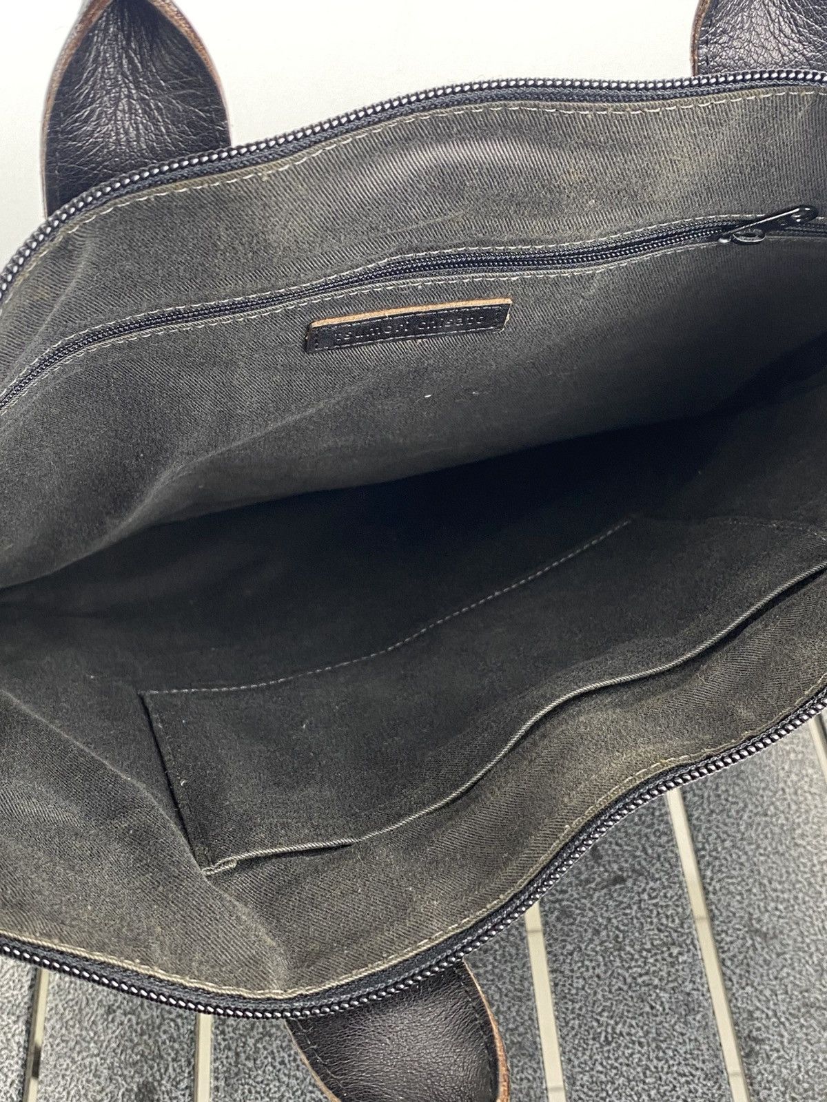 Tsumori Chisato 2000’s Tsumori Chisato Patina Leather Tote Bag Size ONE SIZE - 8 Thumbnail