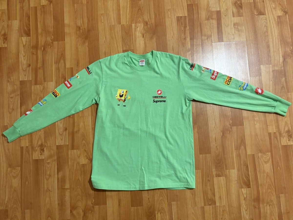 Other SUPREME SPONGEBOB X CASTELLI RACING L/S TEE Size US M / EU 48-50 / 2 - 1 Thumbnail