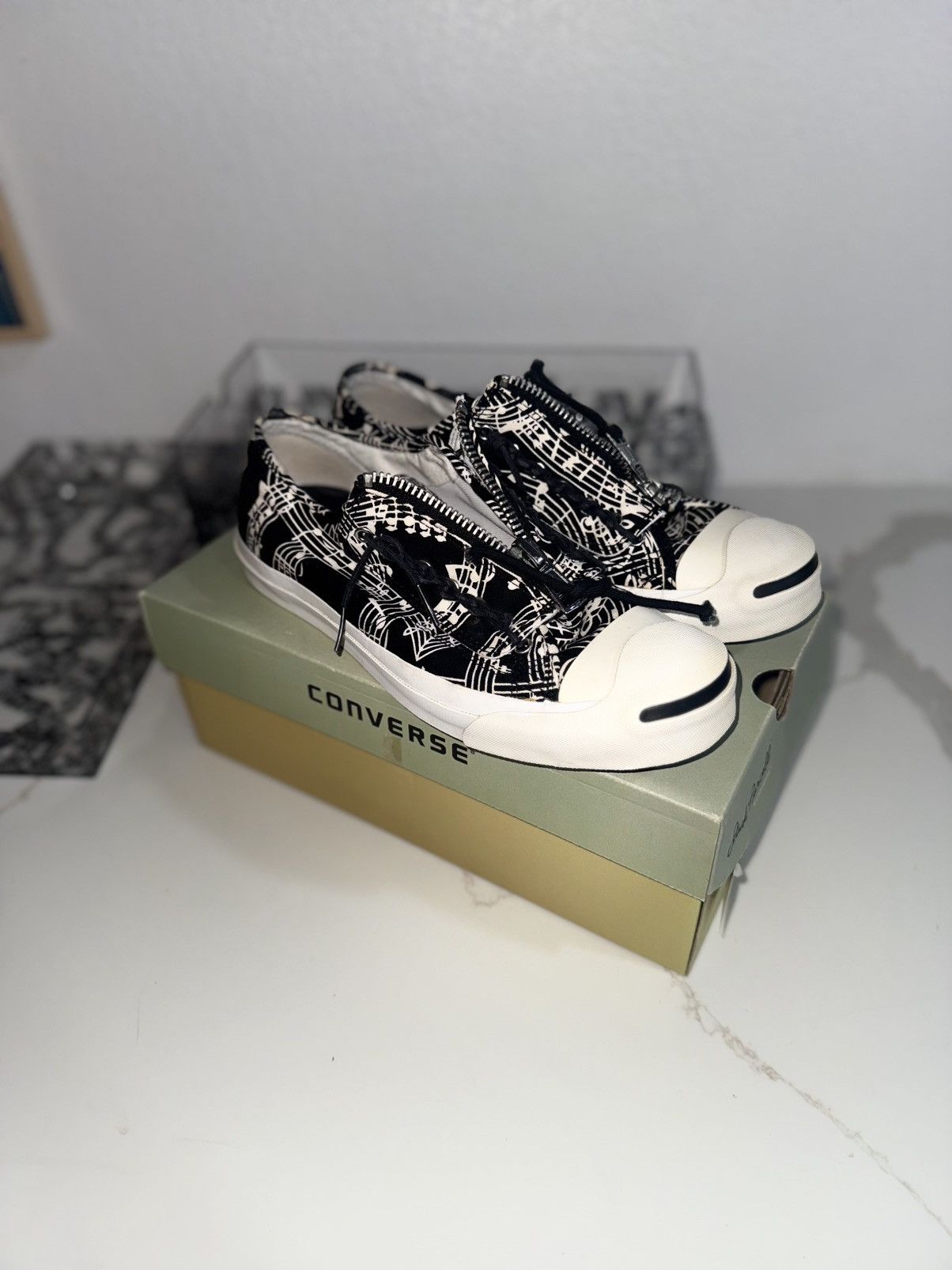 NUMBER(N)INE converse 音符柄 スニーカー y2k 2025年最新】ナンバーナイン コンバースの人気アイテム - メルカリ