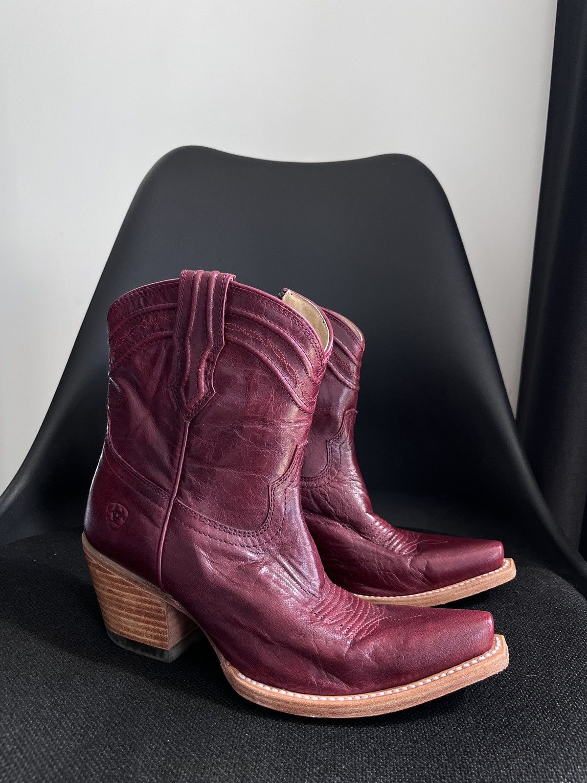 Ariat Ariat Legacy X Toe Ladies Western Cossacks Boots Size US 7 / IT 37 - 3 Thumbnail