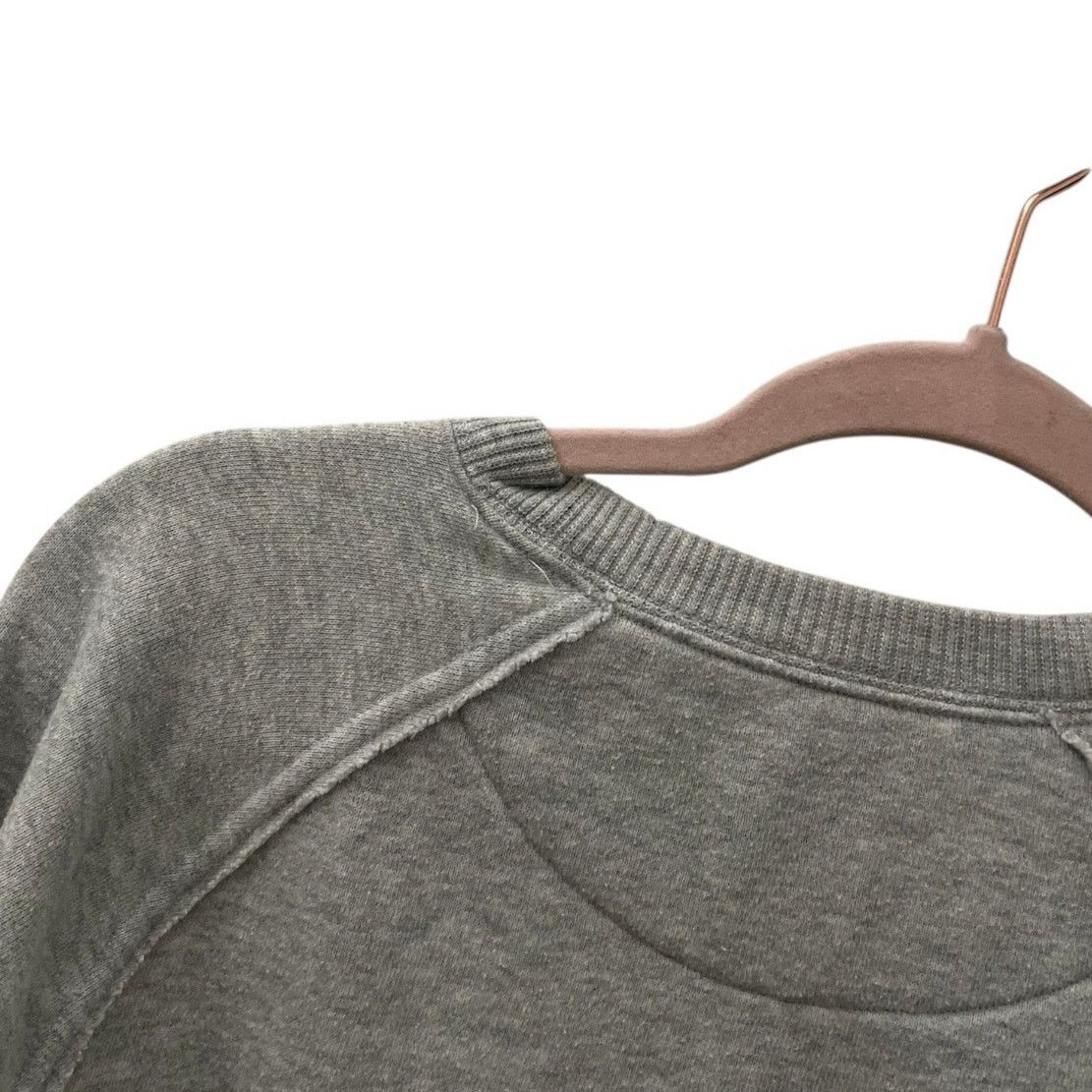 Other Aerie Grey 06 Graphic Striped Sleeves Crewneck Sweatshirt Size S / US 4 / IT 40 - 6 Thumbnail