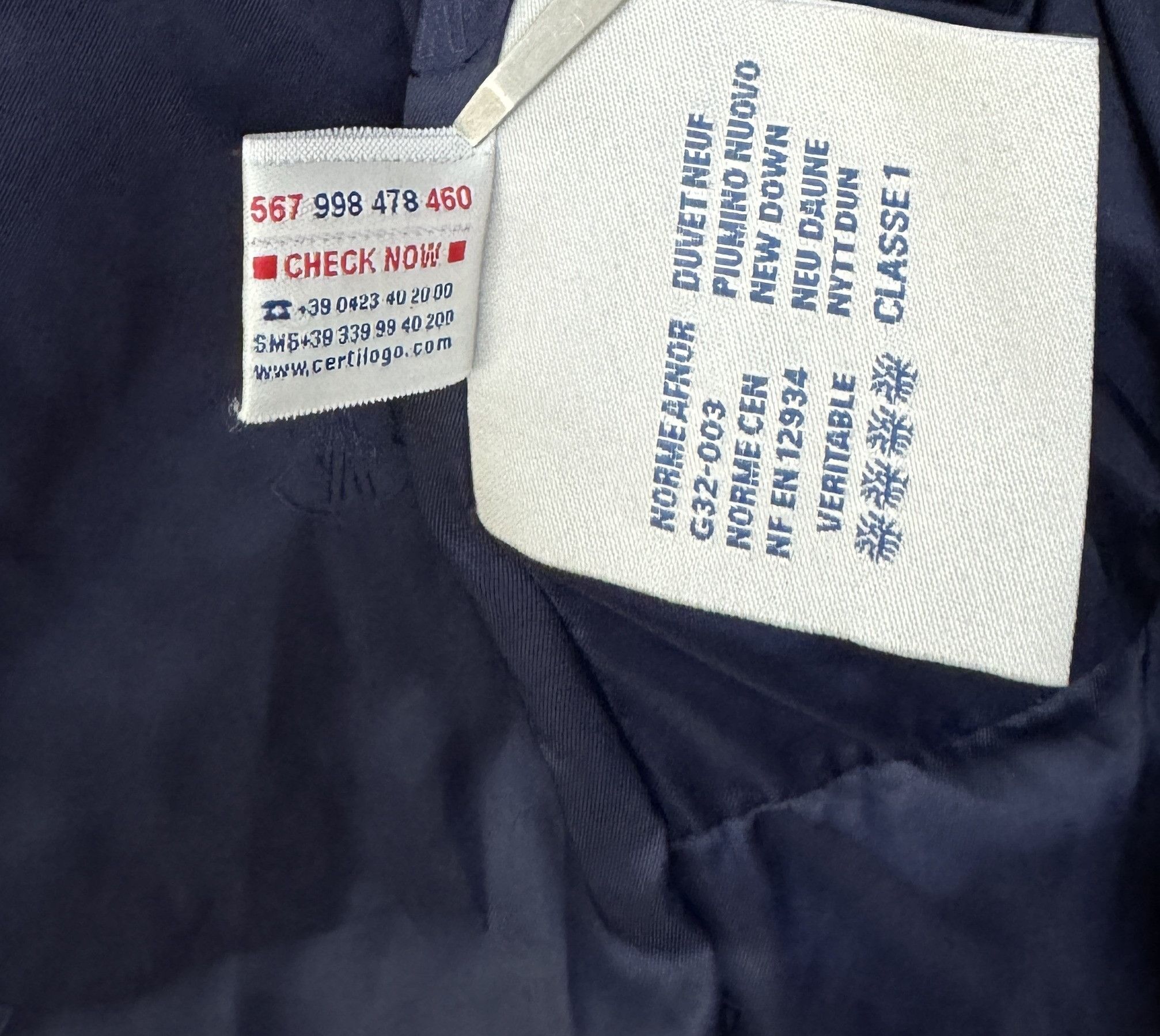 Moncler Authentic Moncler Kelly Jacket Puffer Navy Blue Logo Size 0 Size XS / US 0-2 / IT 36-38 - 12 Thumbnail
