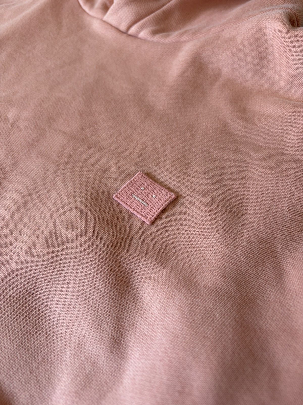 Acne Studios Acne Studios Ferris Face Hoodie - Pale Pink - Size S Size US S / EU 44-46 / 1 - 7 Thumbnail