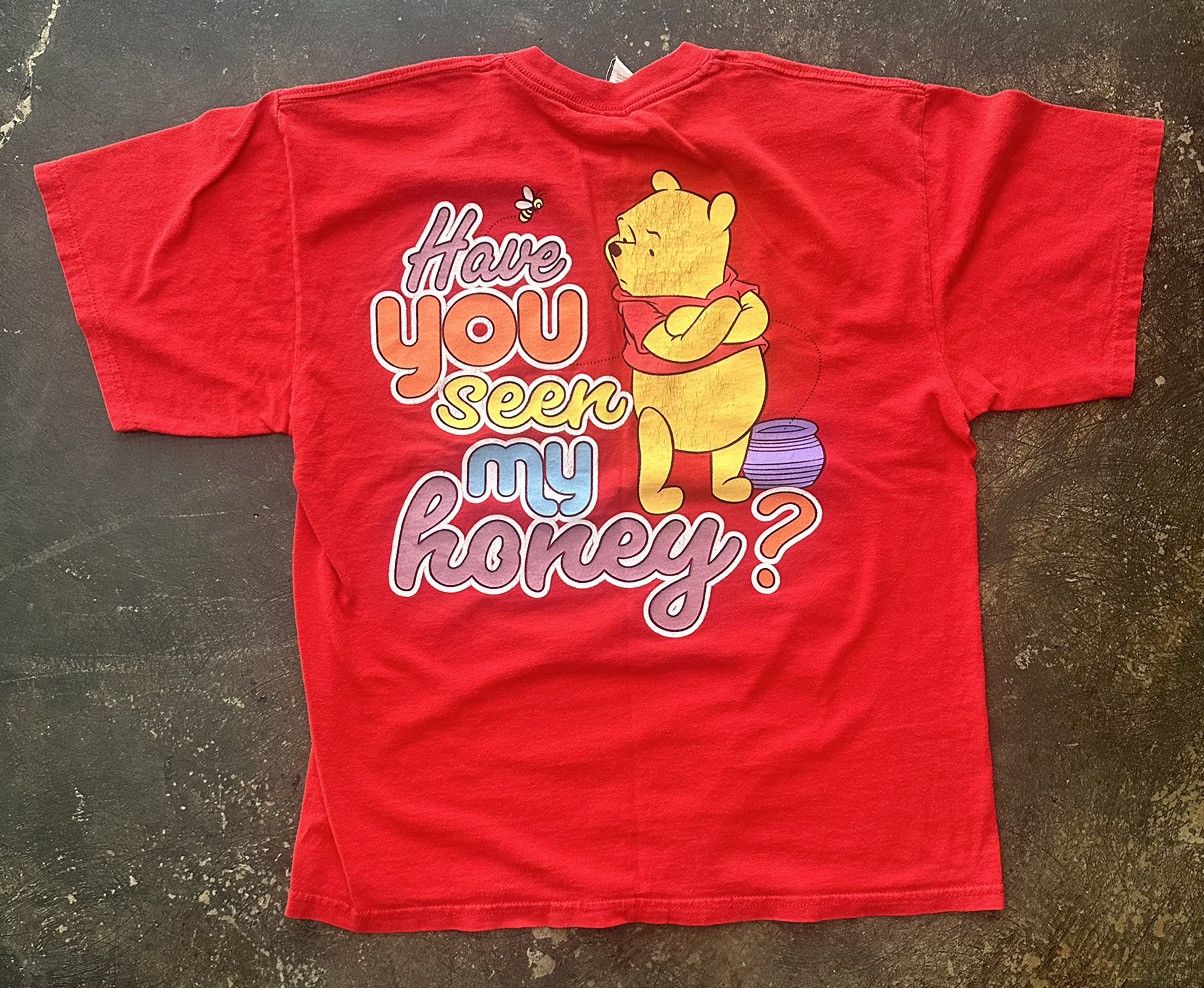 Anime × Disney × Vintage Vintage Winnie the Pooh Red Tee Size US L / EU 52-54 / 3 - 2 Thumbnail